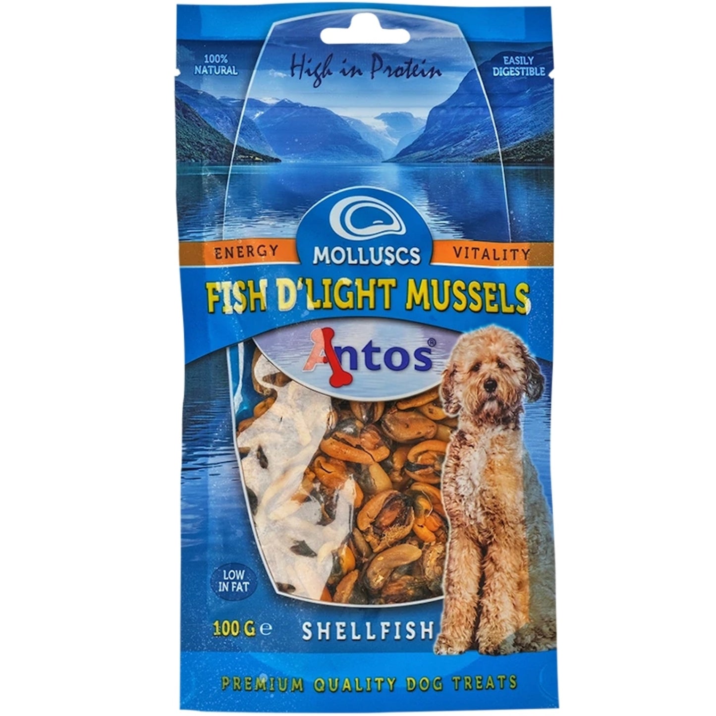 Antos - Fish D'light Mussels (100g)
