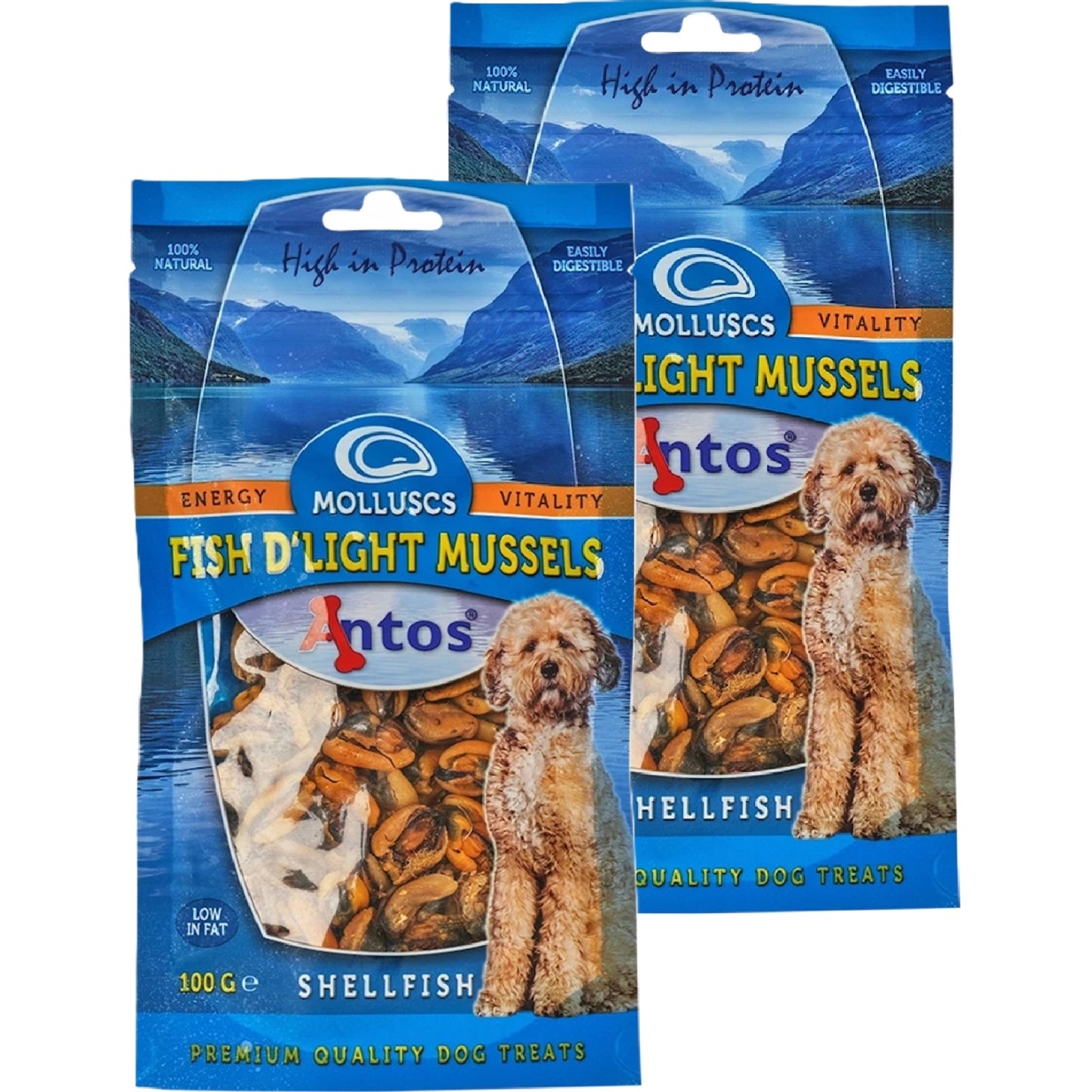 Antos - Fish D'light Mussels (100g)