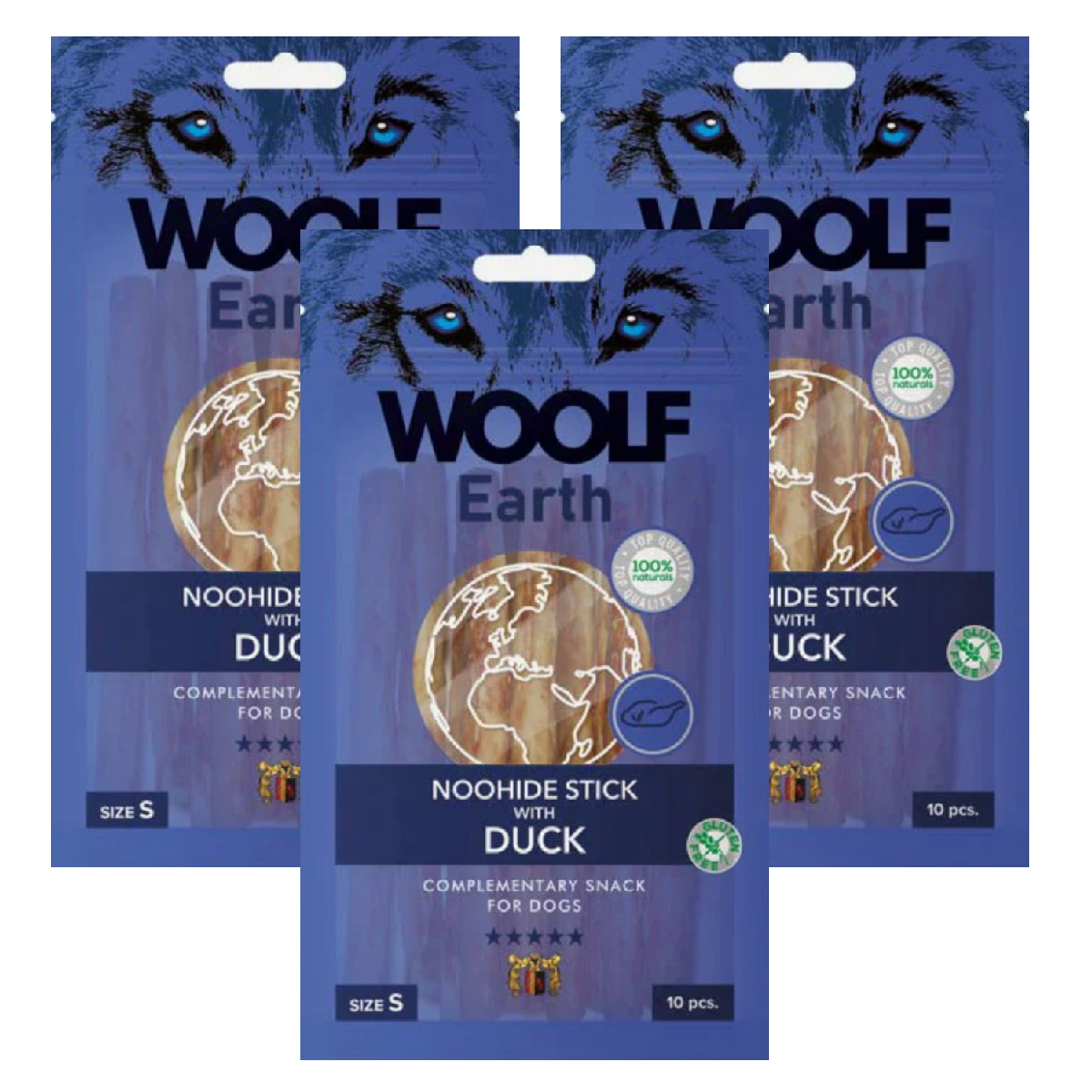 Woolf - Earth NOOHIDE Sticks (10pk)