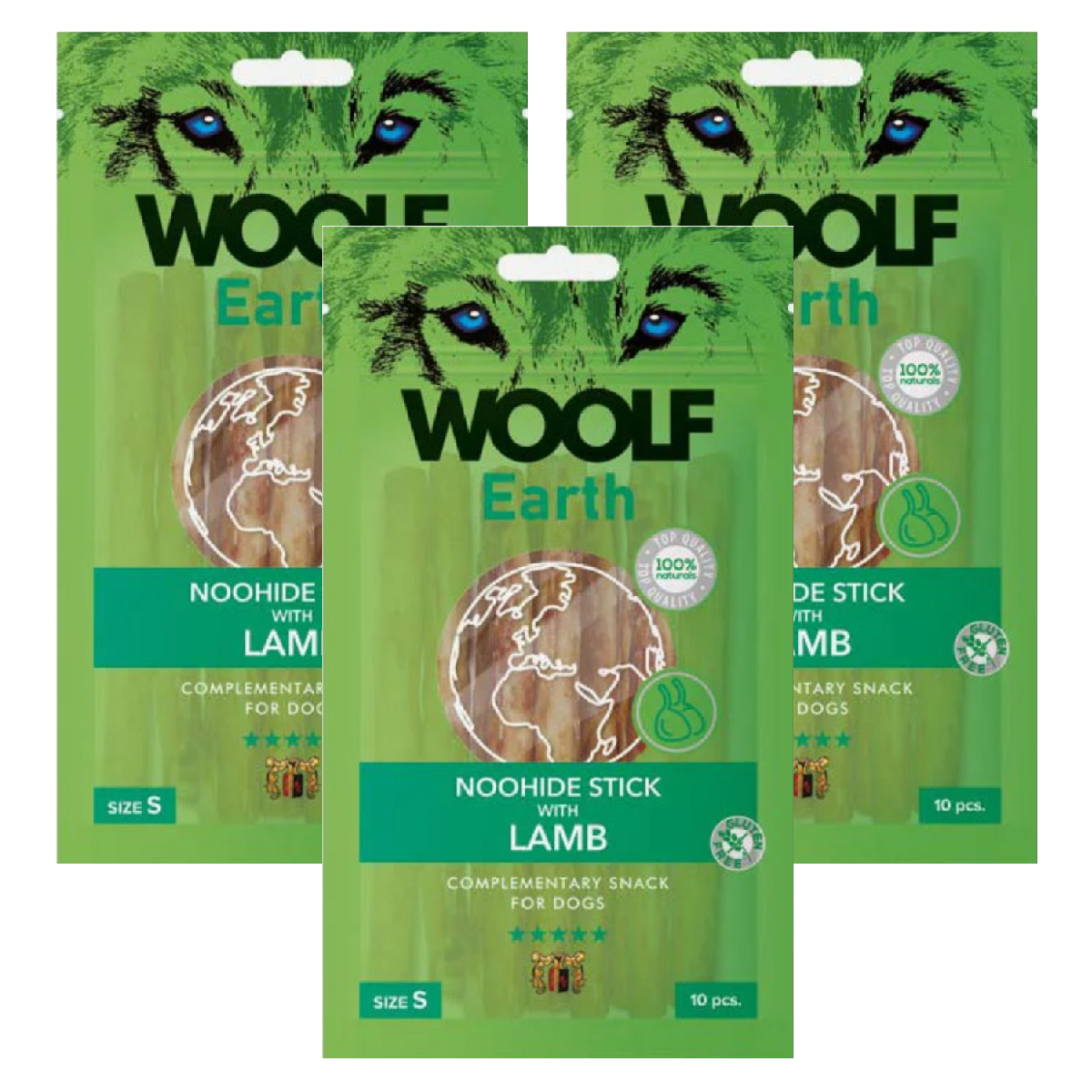 Woolf - Earth NOOHIDE Sticks (10pk)