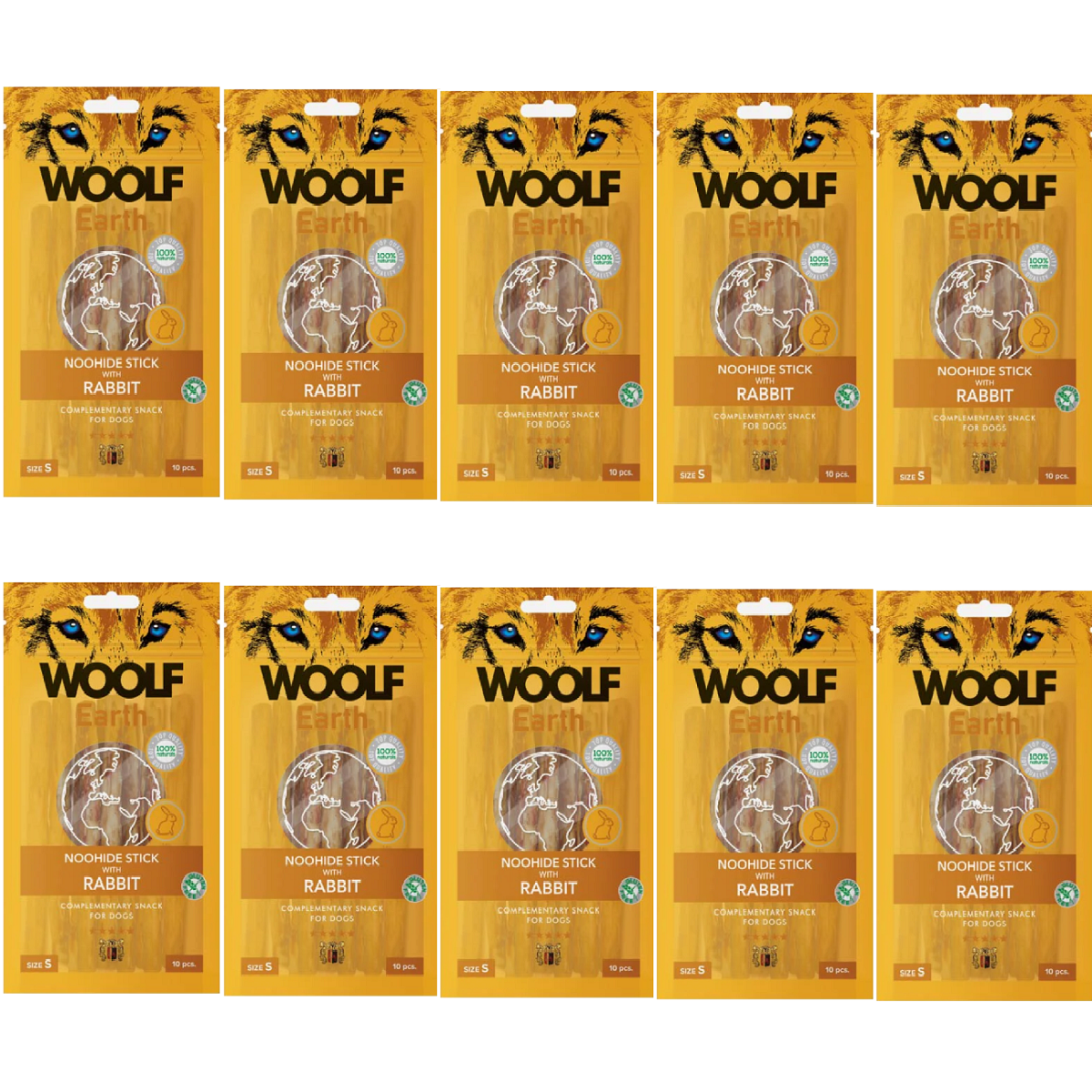 Woolf - Earth NOOHIDE Sticks (10pk)