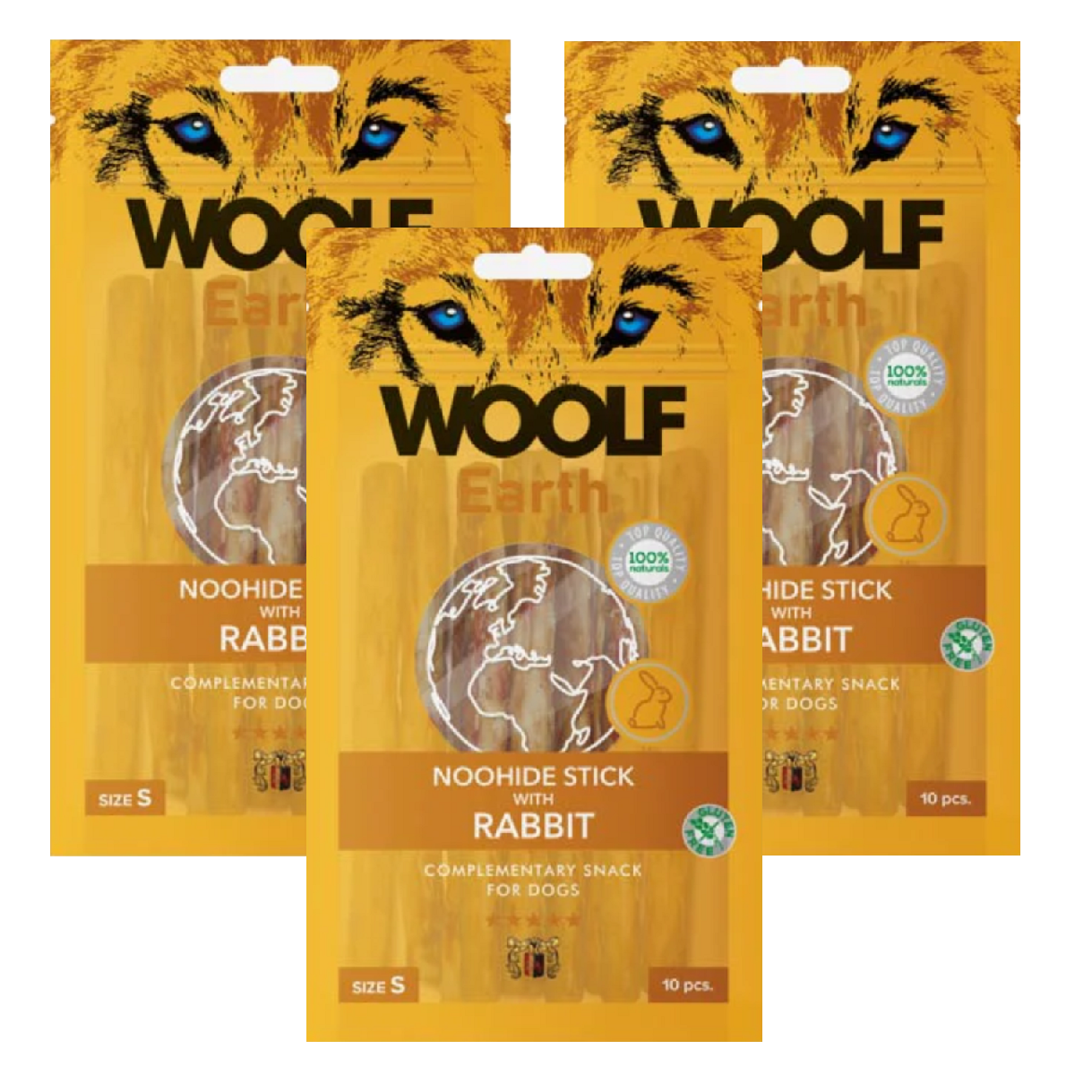 Woolf - Earth NOOHIDE Sticks (10pk)