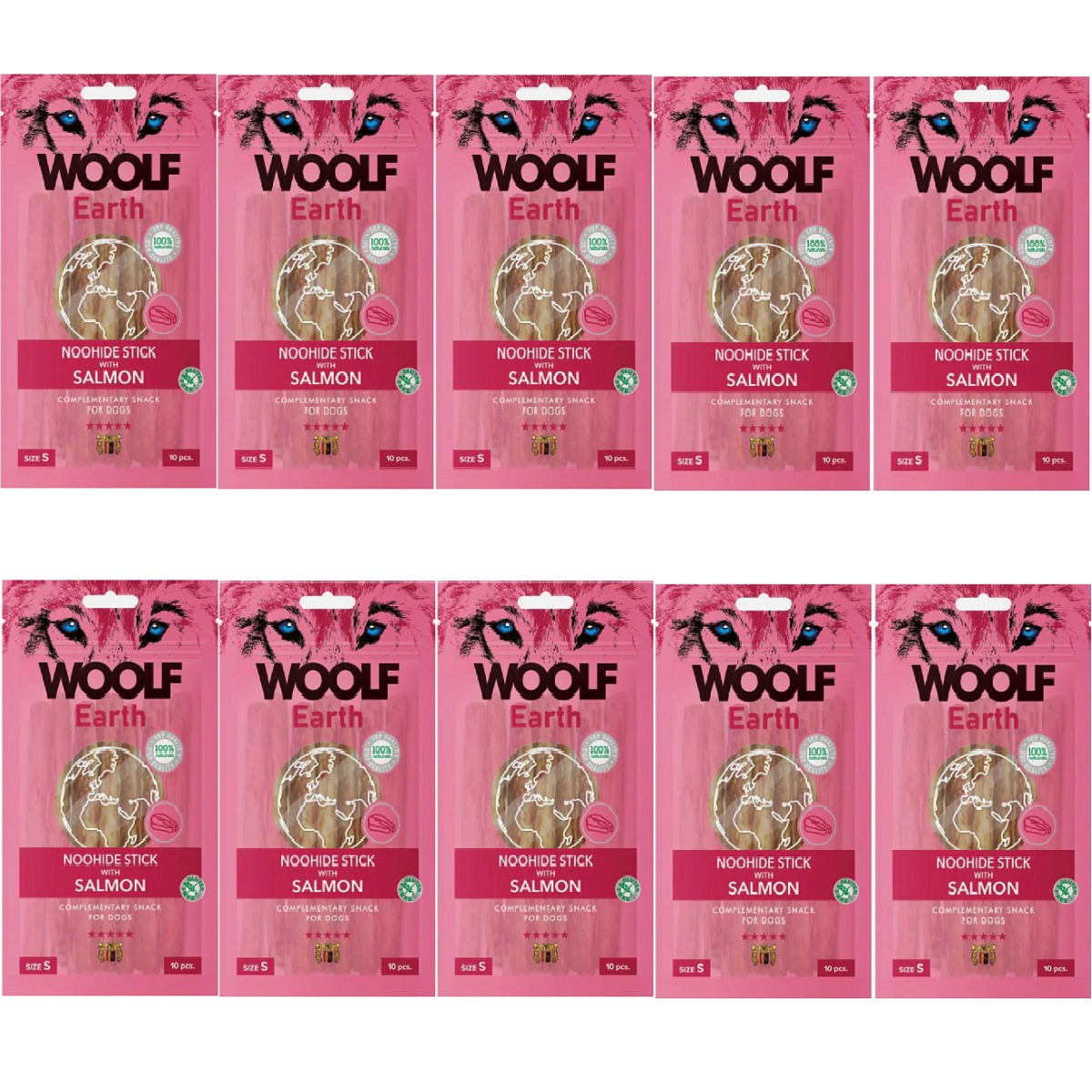 Woolf - Earth NOOHIDE Sticks (10pk)