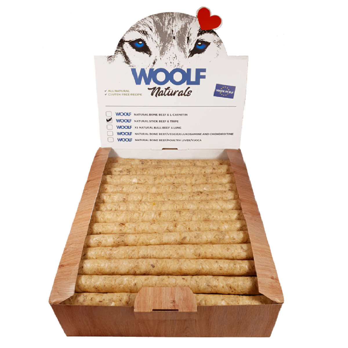 Woolf - Naturals Tripe Sticks (50pk)
