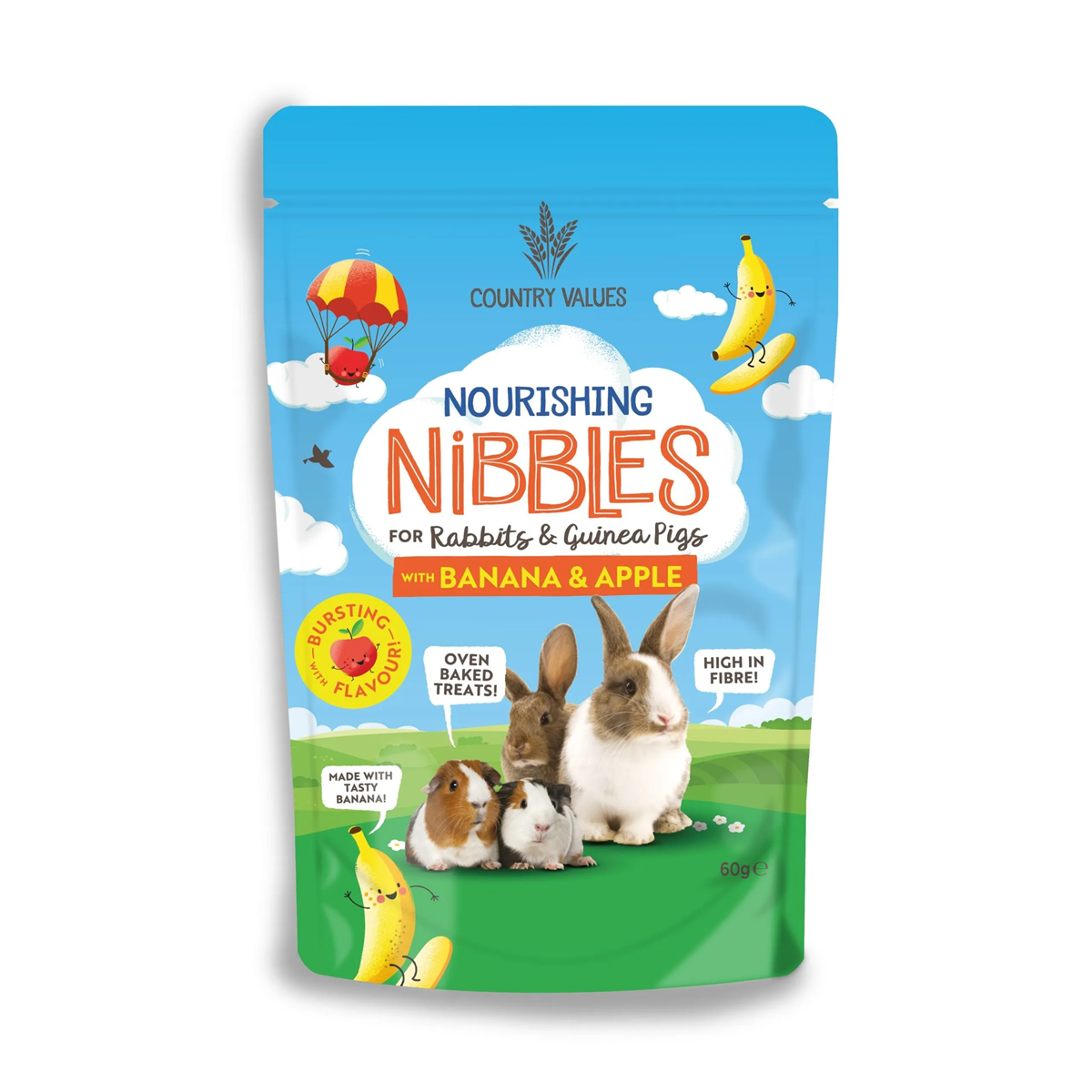 Country Values - Nourishing Nibbles Treats (60g)