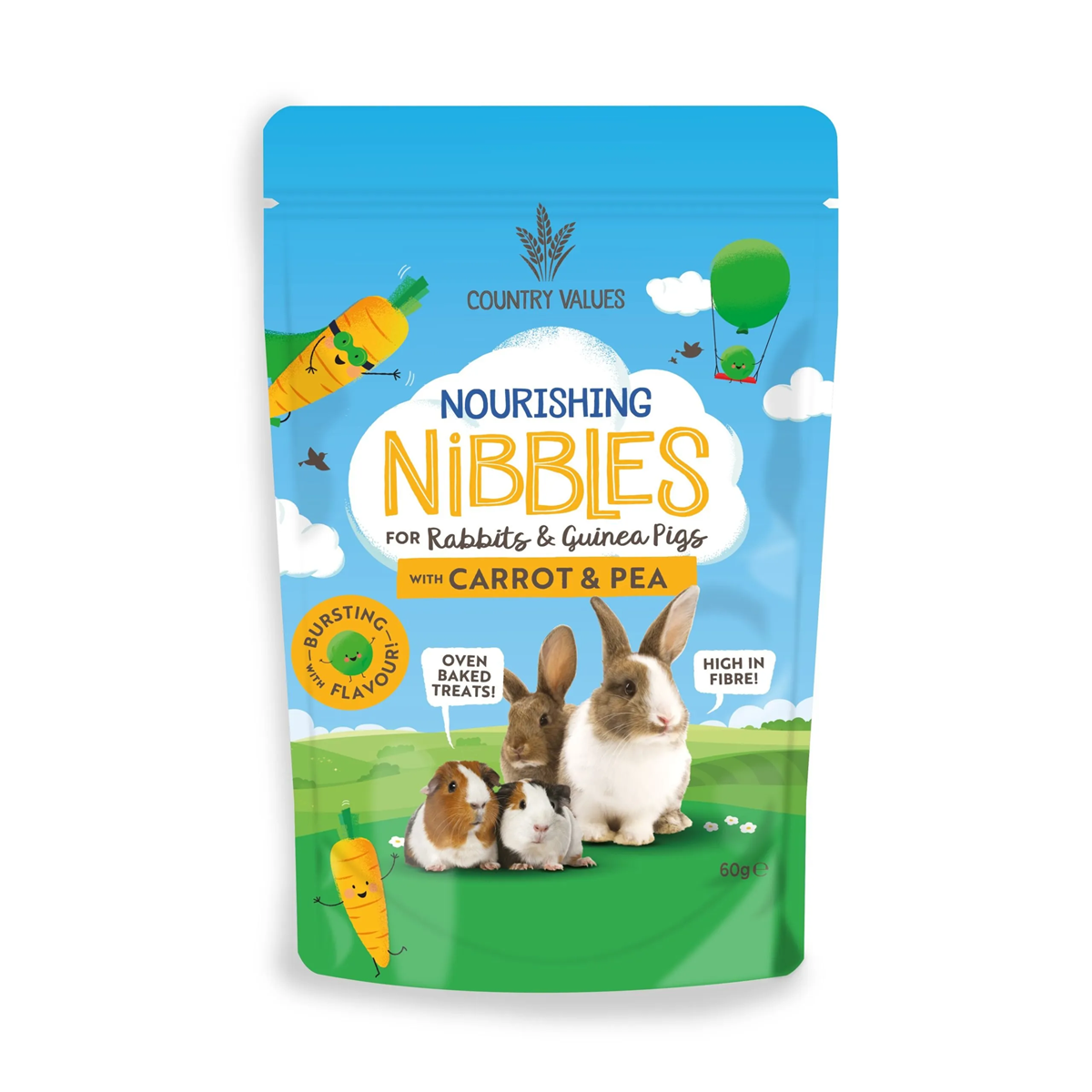 Country Values - Nourishing Nibbles Treats (60g)