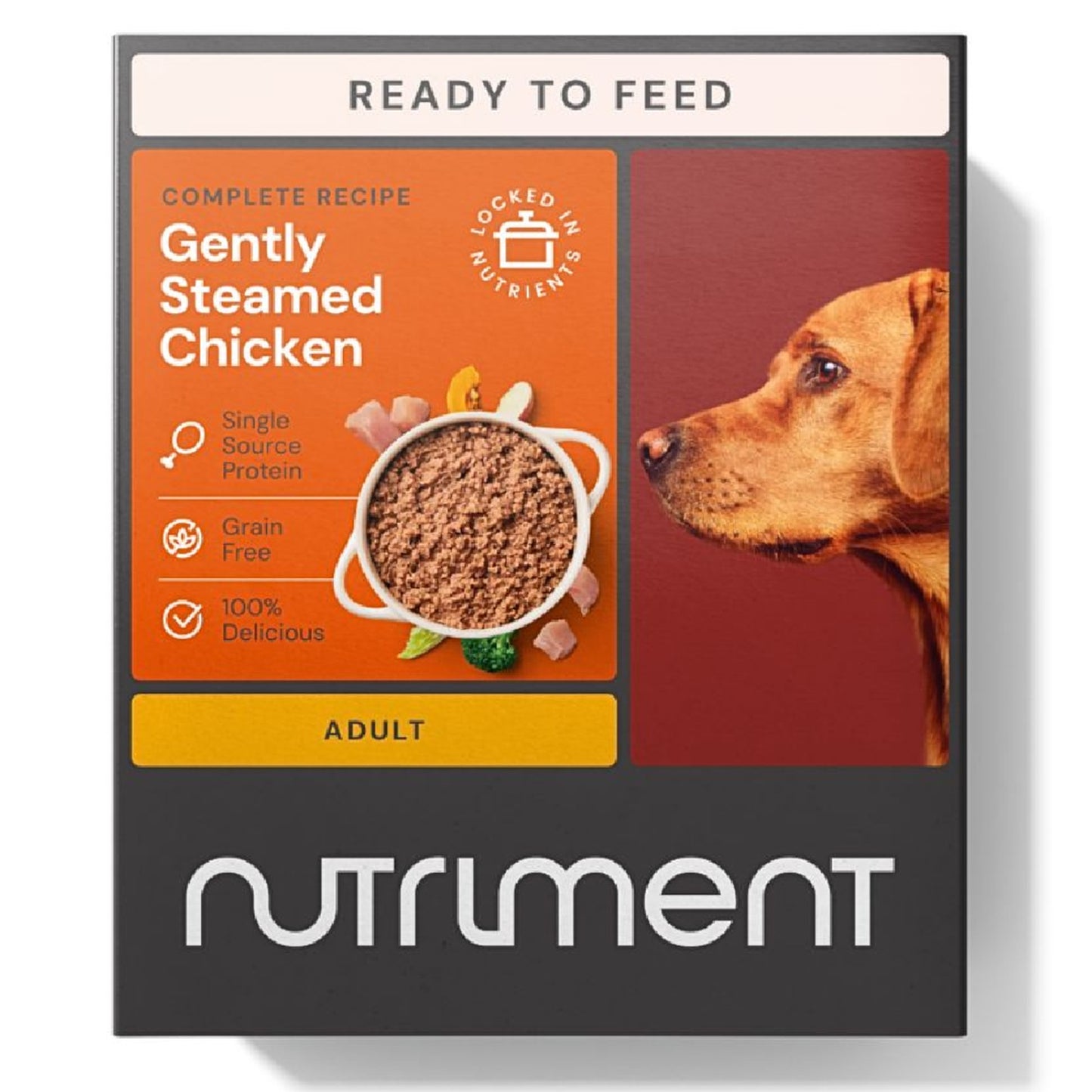 Nutriment - Gently Steamed Dog Food (8 x 385g)