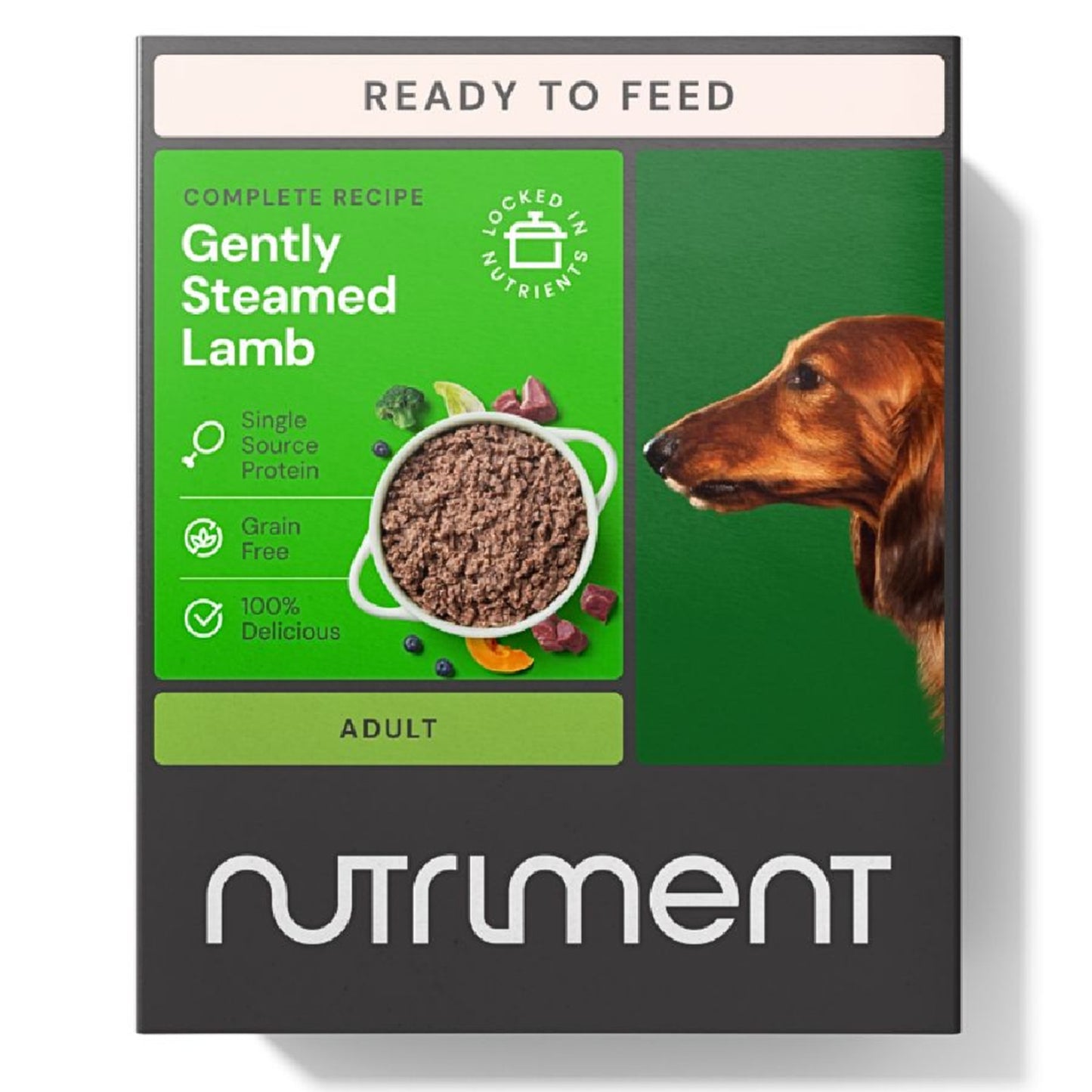 Nutriment - Gently Steamed Dog Food (8 x 385g)