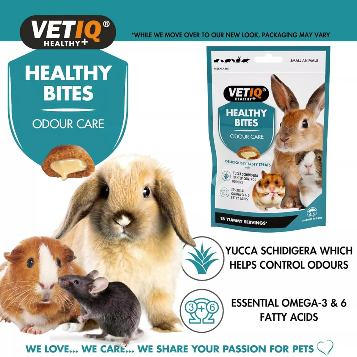 VETIQ - Healthy Bites Odour Care (30g)