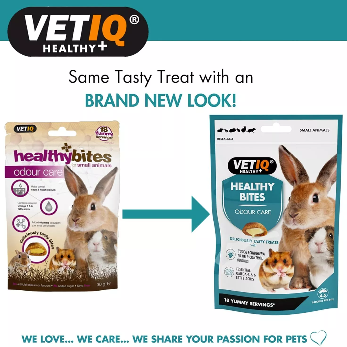 VETIQ - Healthy Bites Odour Care (30g)