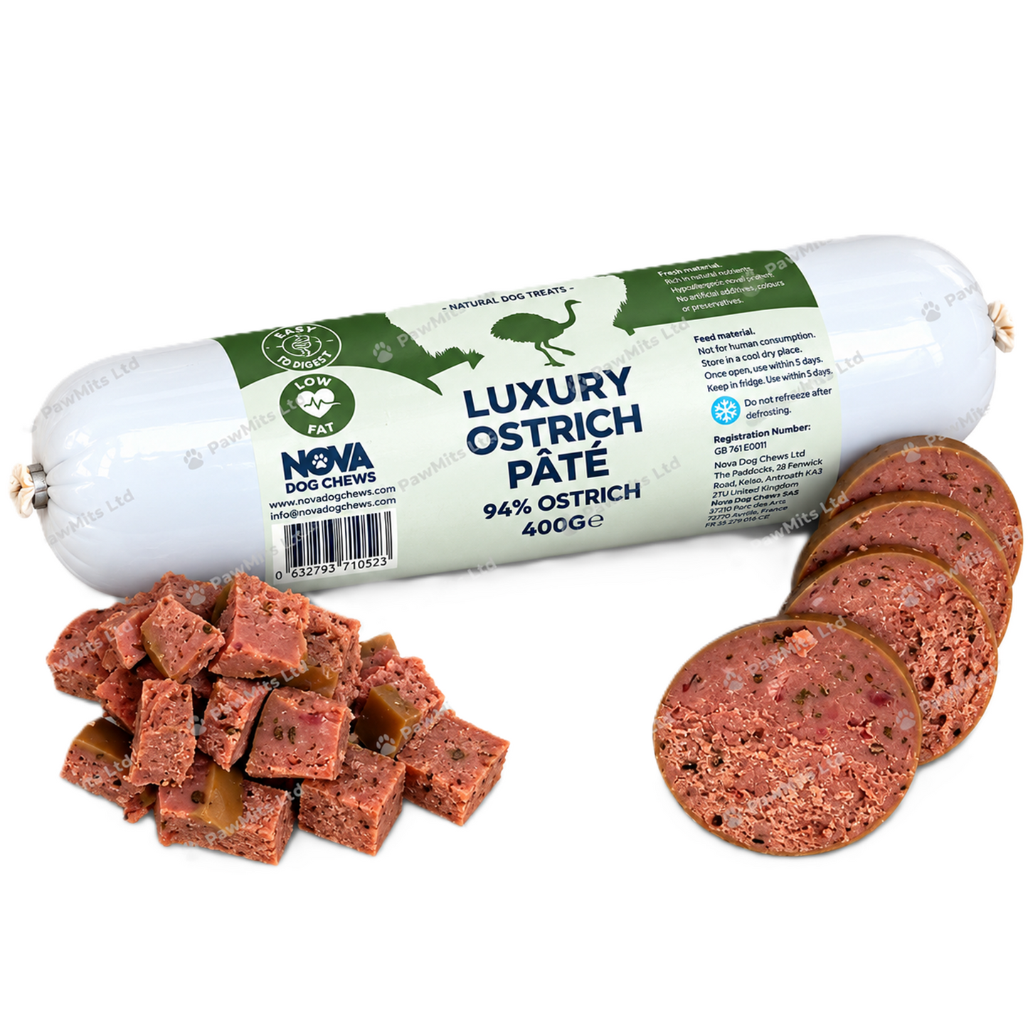 Paddock Farm - Luxury Ostrich Pate (400g)