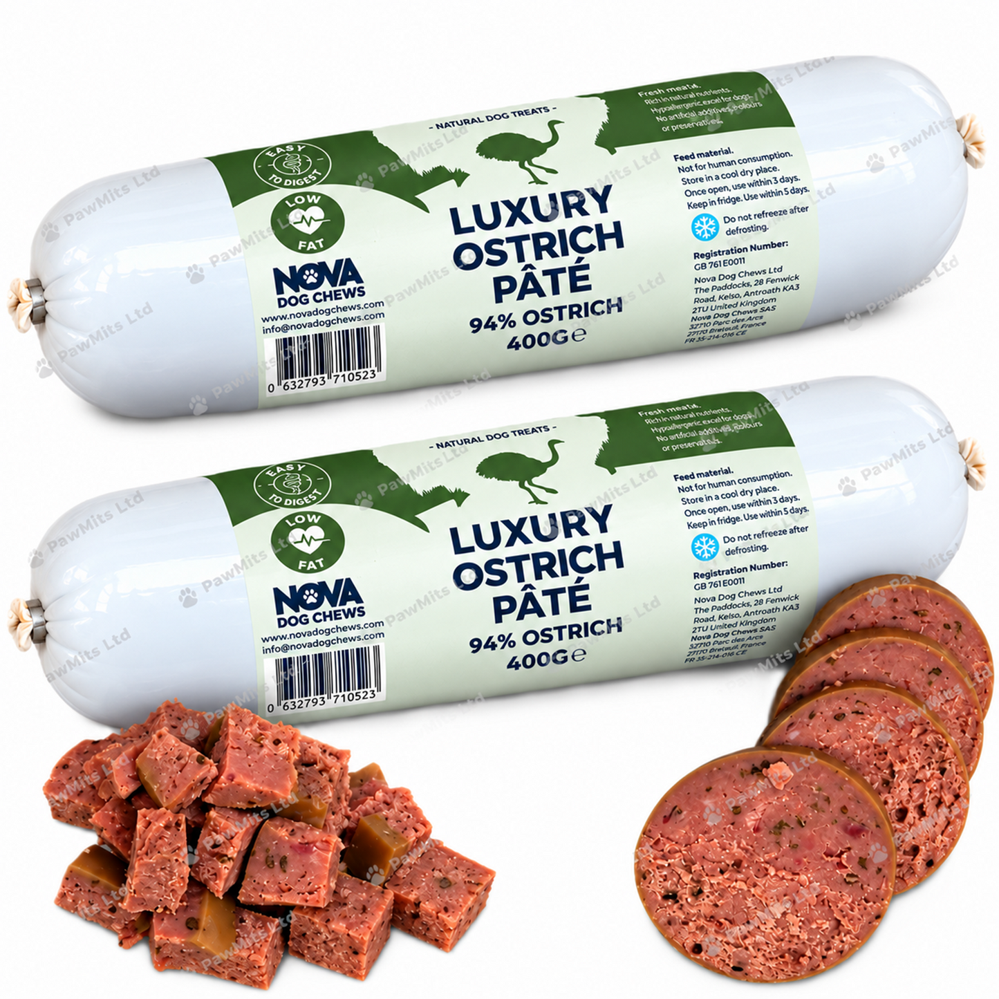 Paddock Farm - Luxury Ostrich Pate (400g)