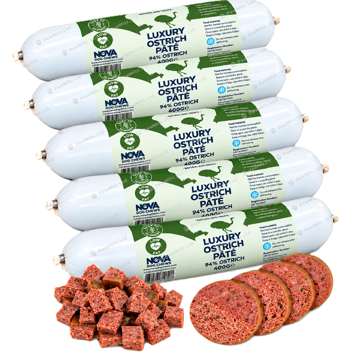 Paddock Farm - Luxury Ostrich Pate (400g)