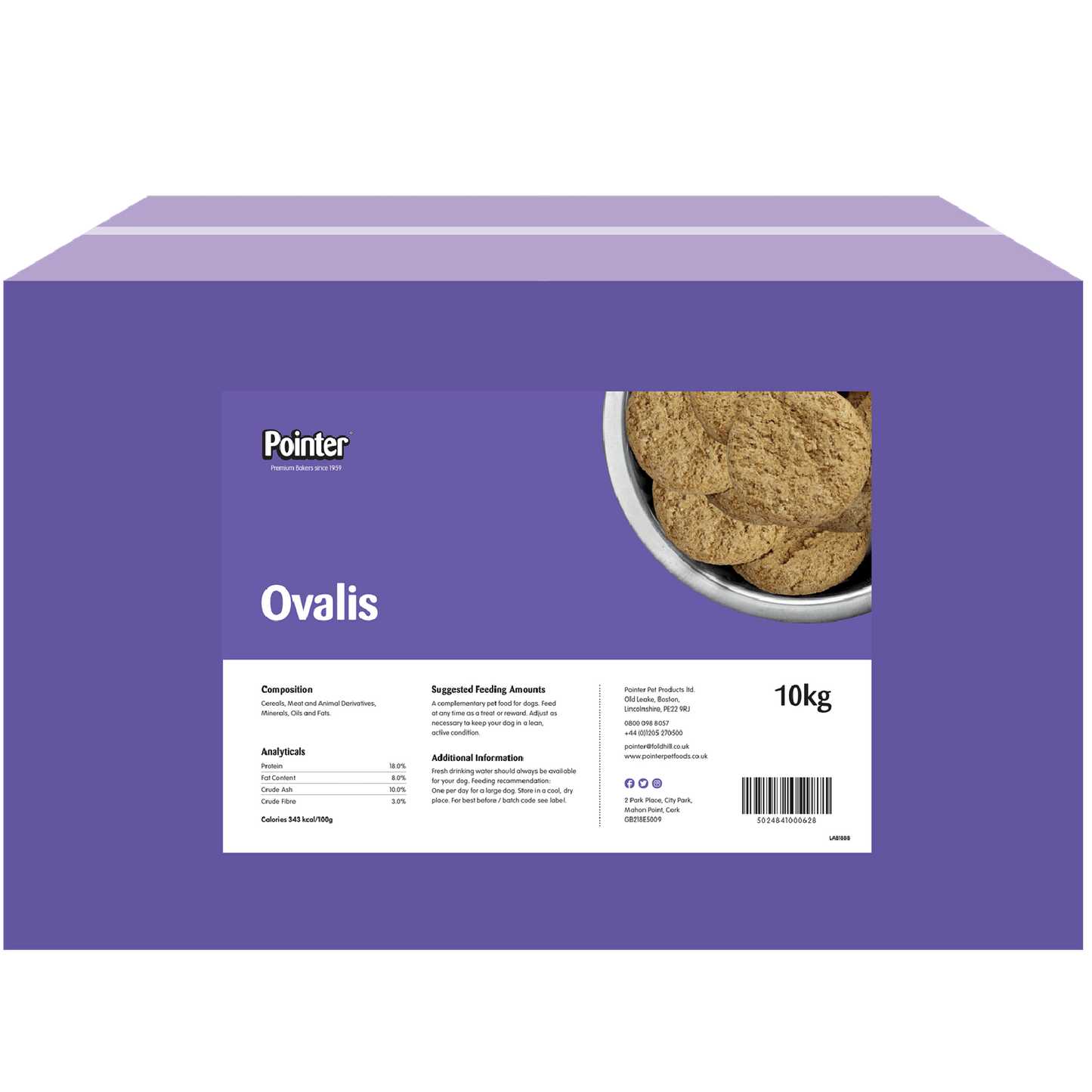 Pointer - Ovalis Biscuits (10kg)
