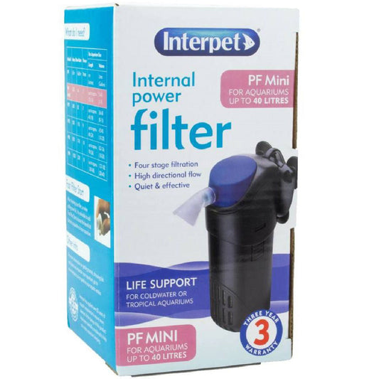 Interpet - PF Mini Internal Power Filter (40L)