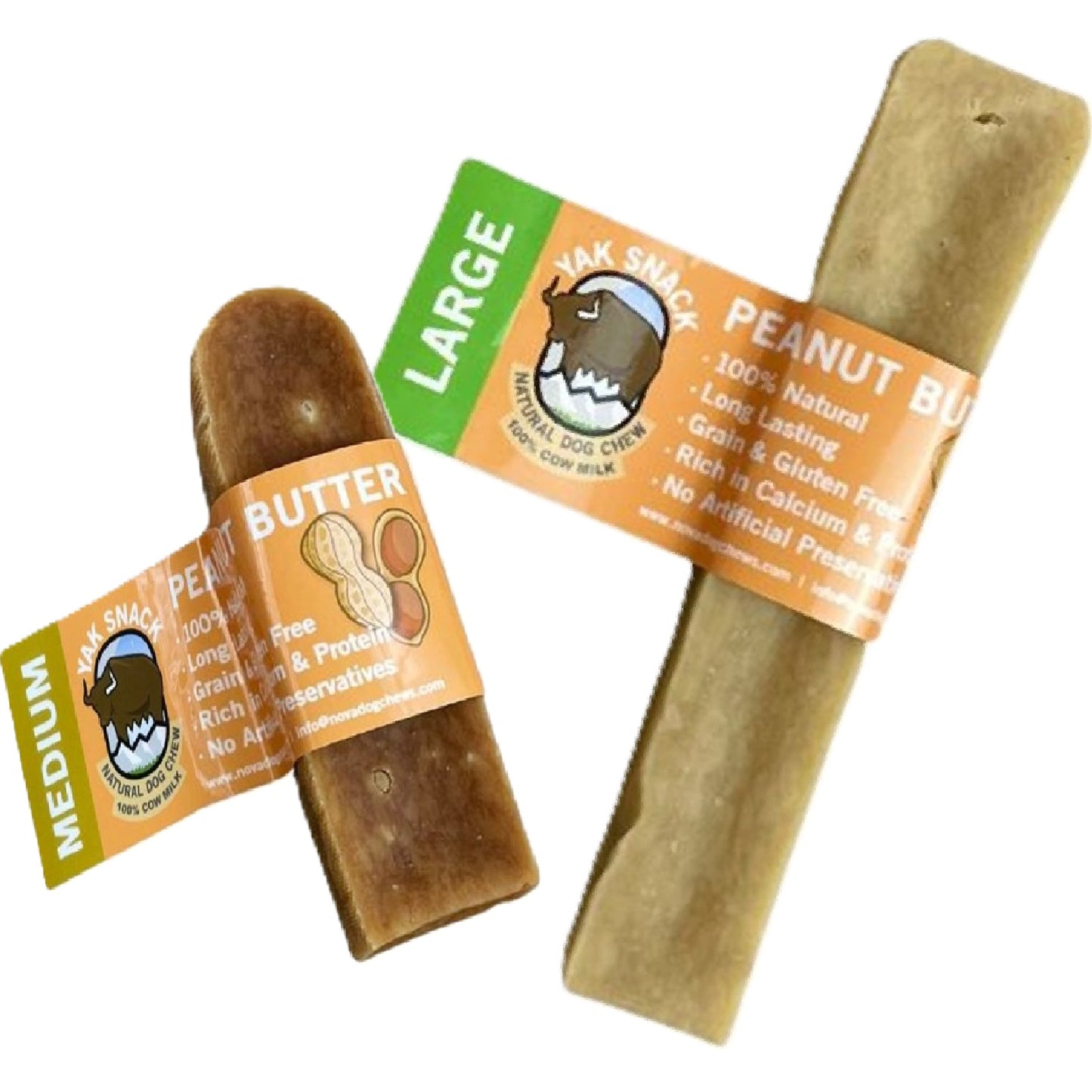 Yak Snack - Cheese Peanut Butter Dog Chews