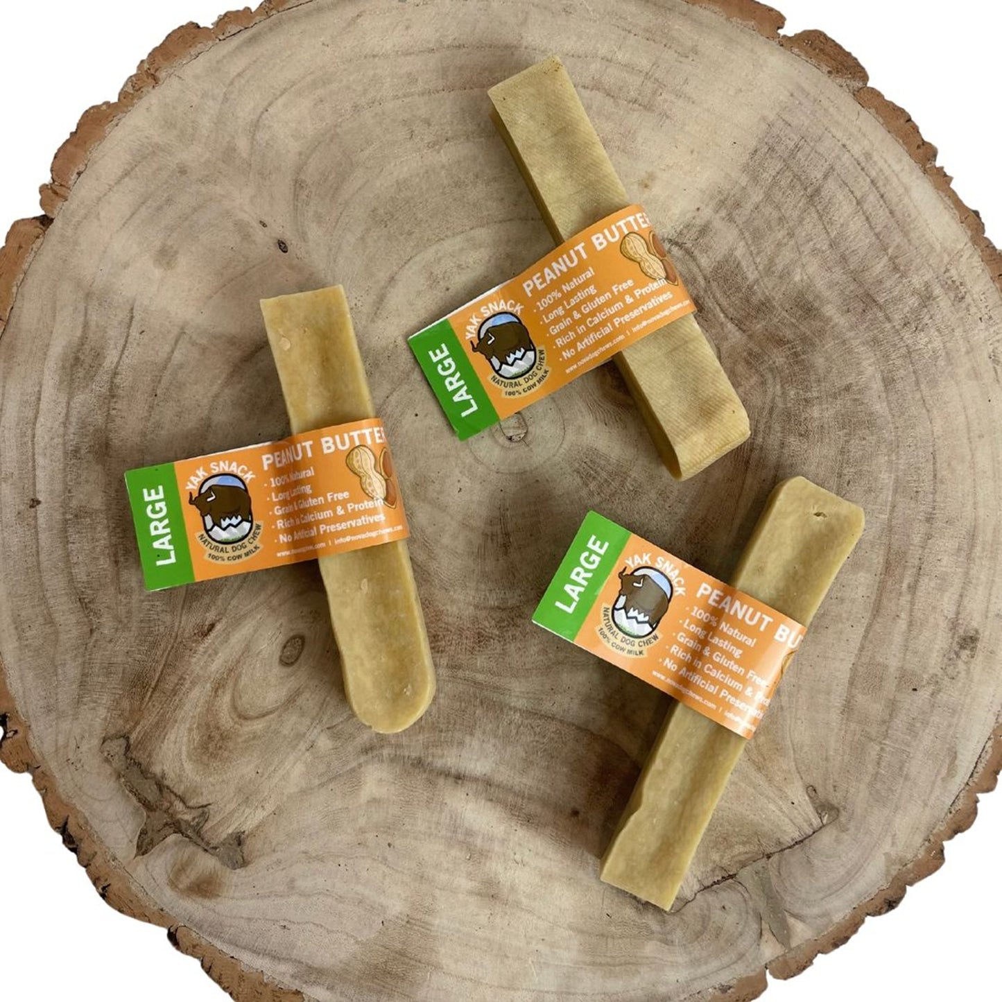 Yak Snack - Cheese Peanut Butter Dog Chews