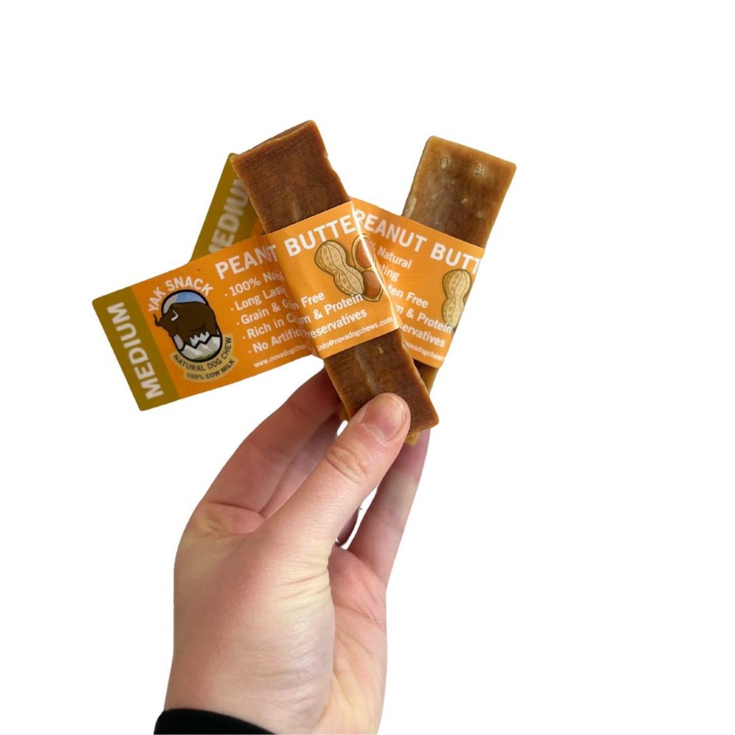 Yak Snack - Cheese Peanut Butter Dog Chews