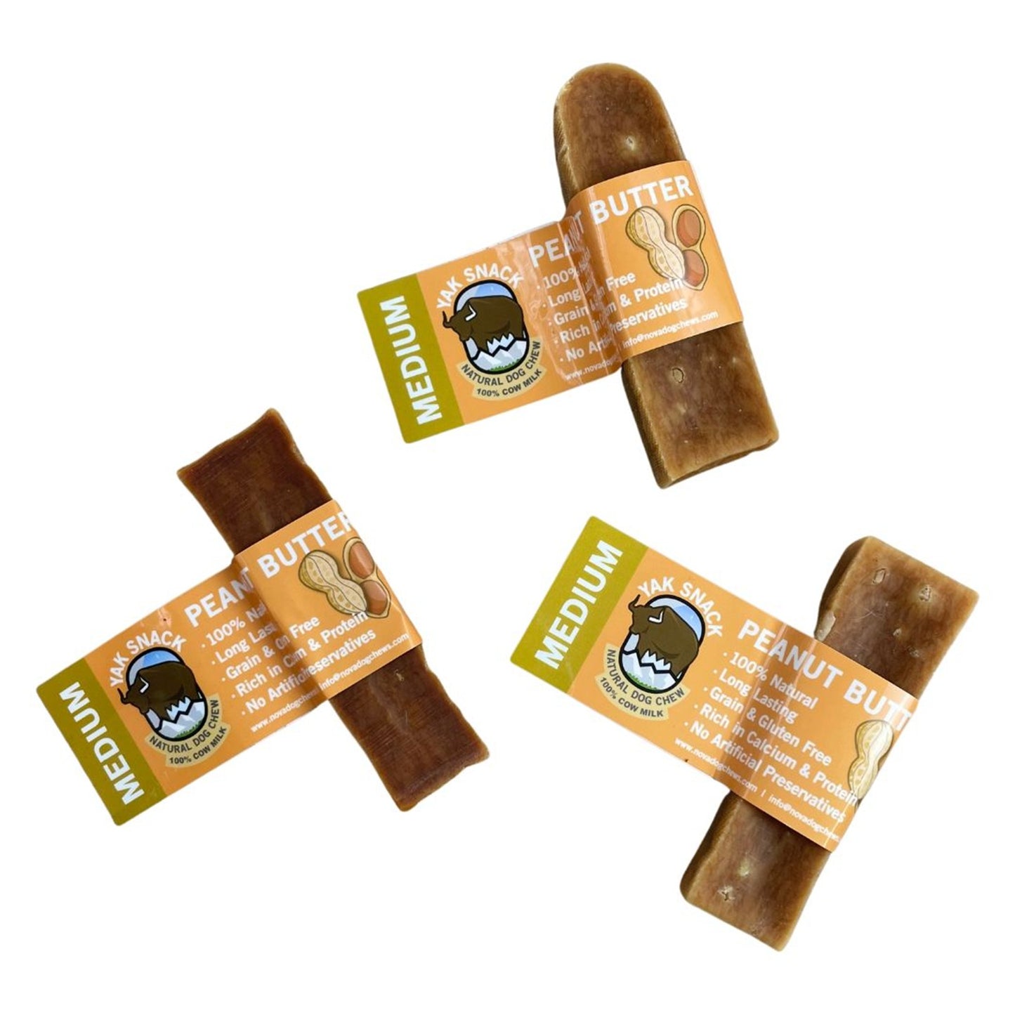 Yak Snack - Cheese Peanut Butter Dog Chews