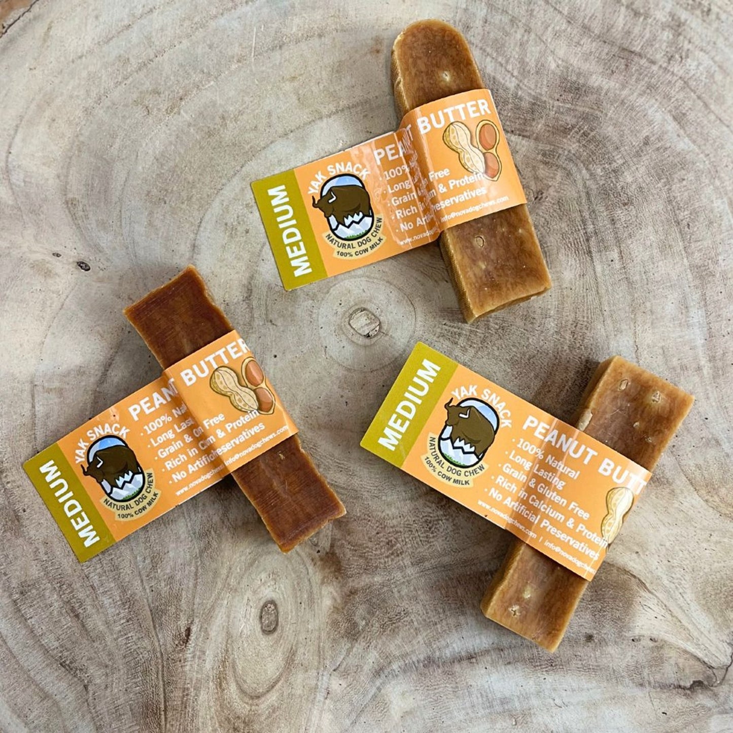Yak Snack - Cheese Peanut Butter Dog Chews