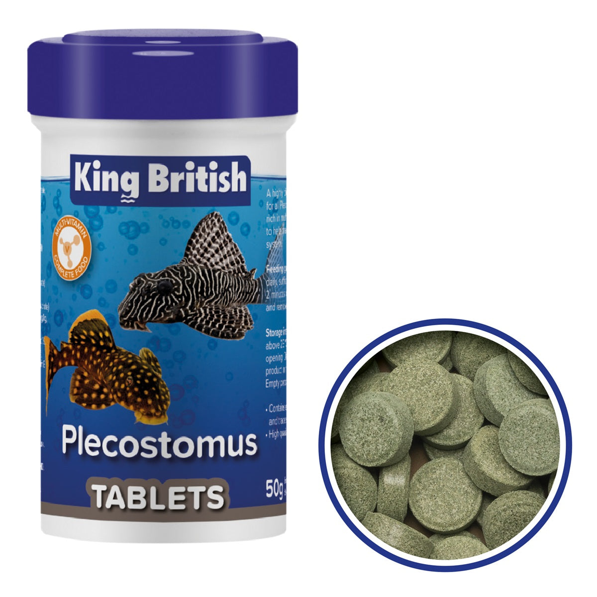 King British - Plecostomus Tablets