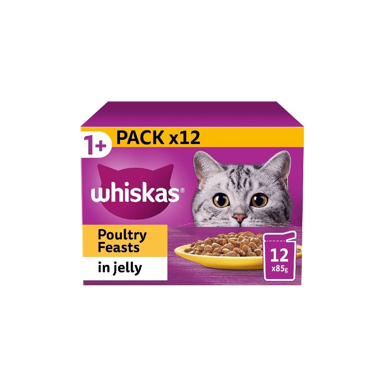 Whiskas 1+ Pouches - Poultry Selection