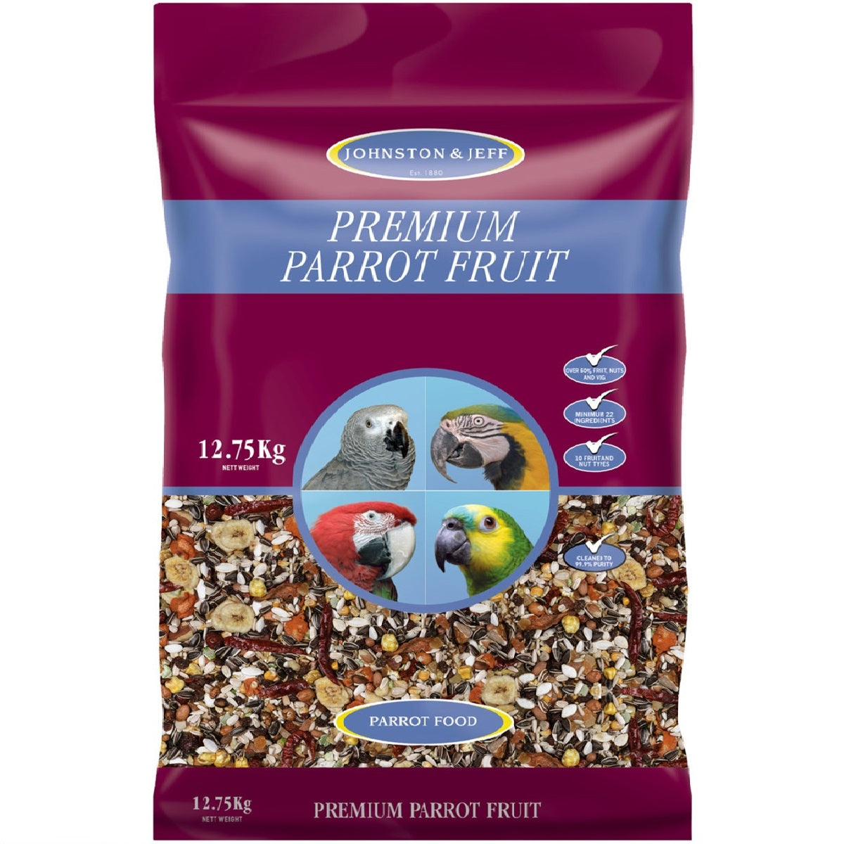 Johnston & Jeff - Premium Parrot Fruit