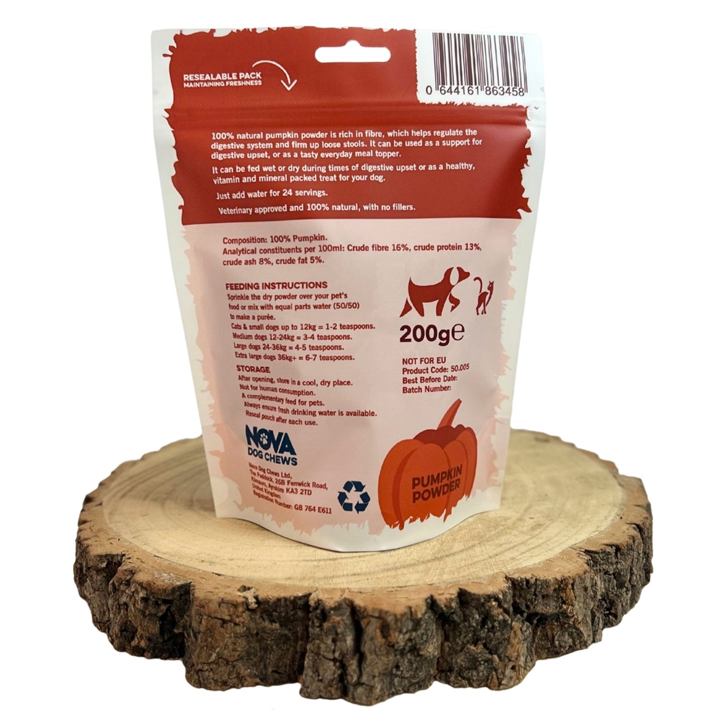 NOVA - Pumpkin Powder (200g)