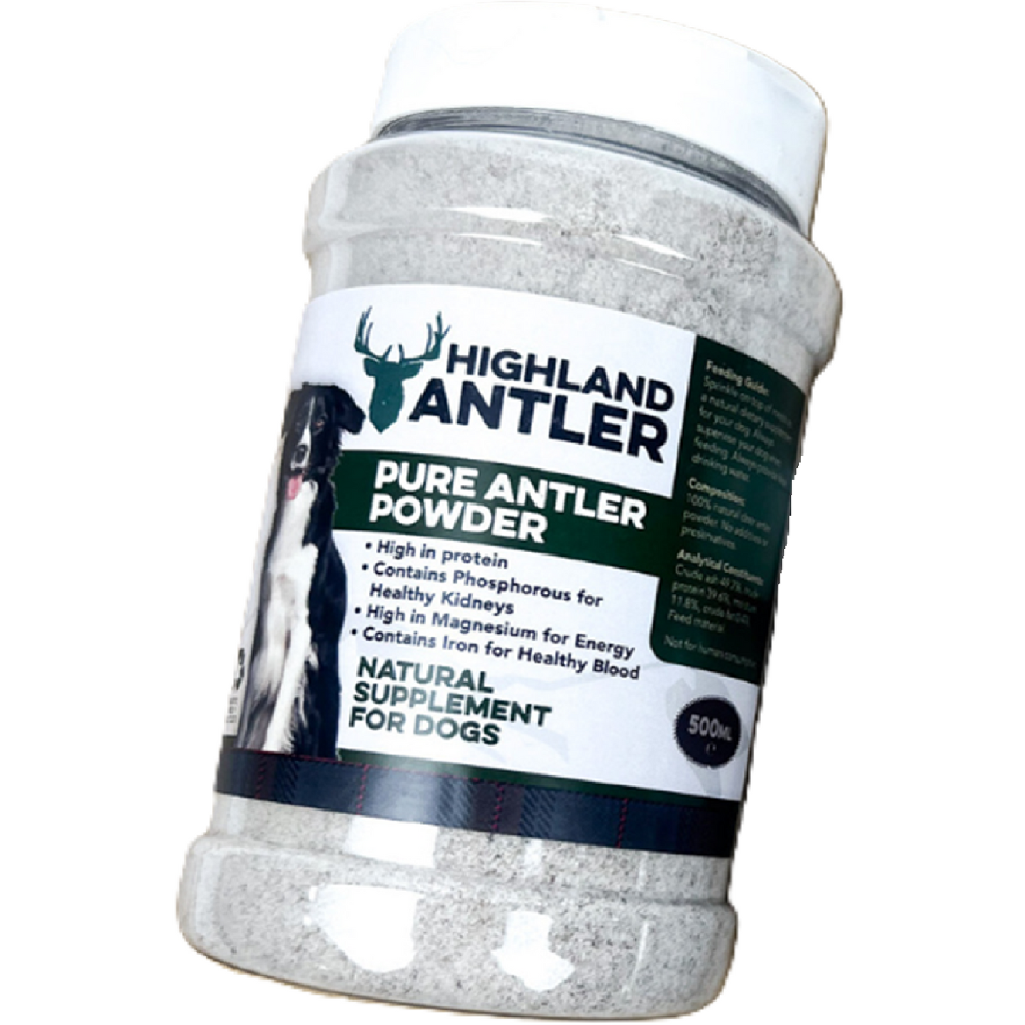 Highland Antler - Pure Antler Powder (500ml)