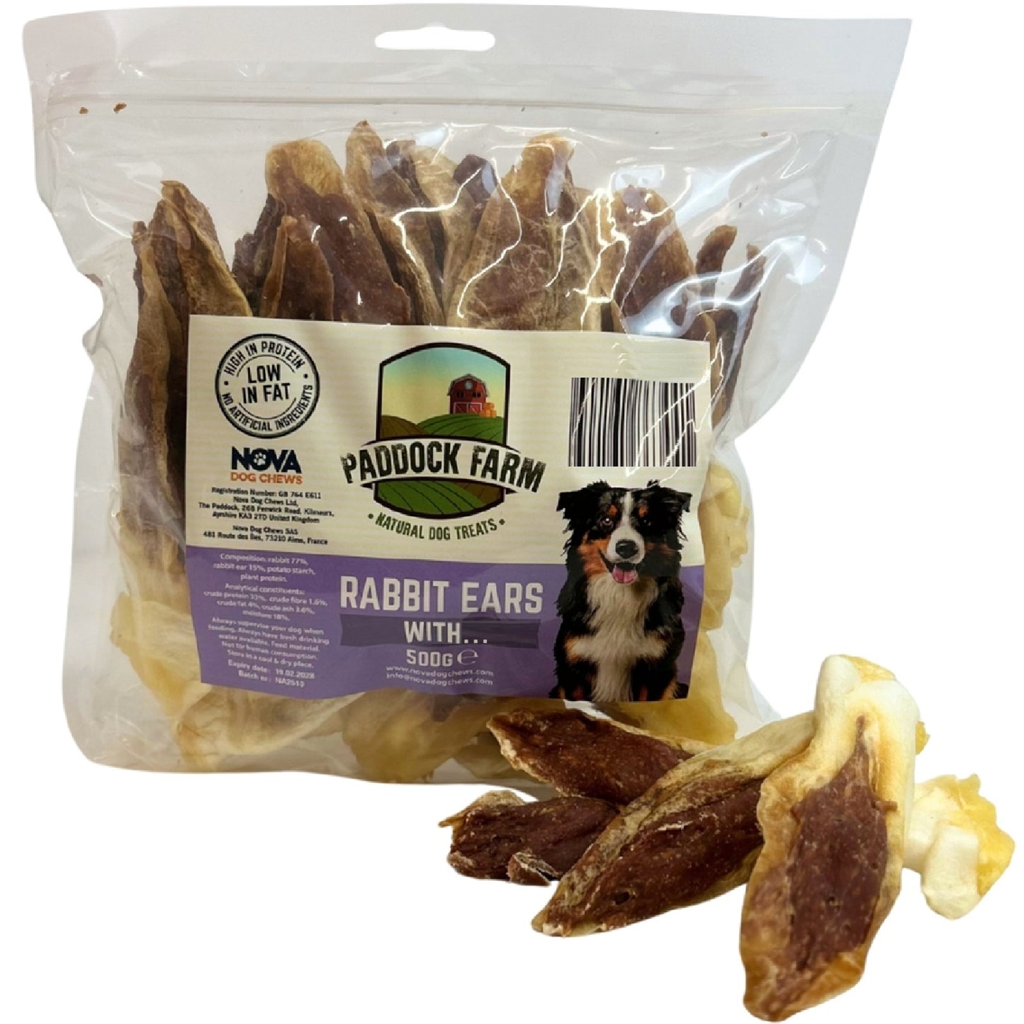 Paddock Farm - Rabbit Ears With... (500g)