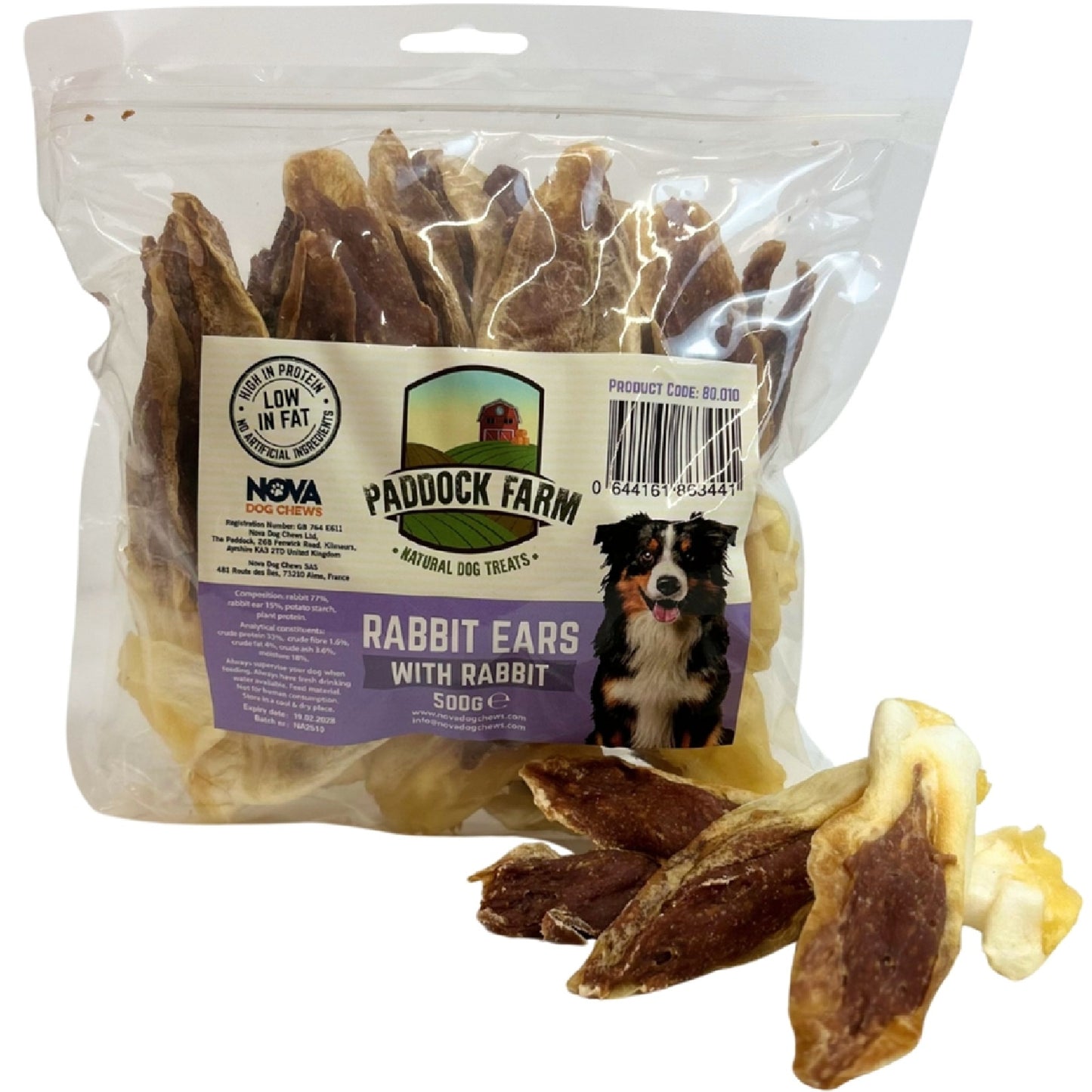 Paddock Farm - Rabbit Ears With... (500g)