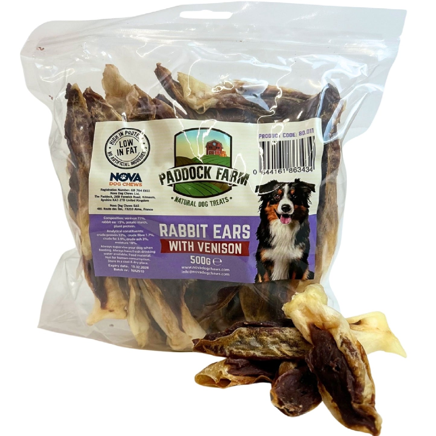 Paddock Farm - Rabbit Ears With... (500g)