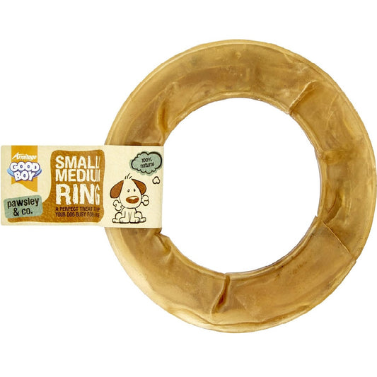 Good Boy - Rawhide Rings (6")