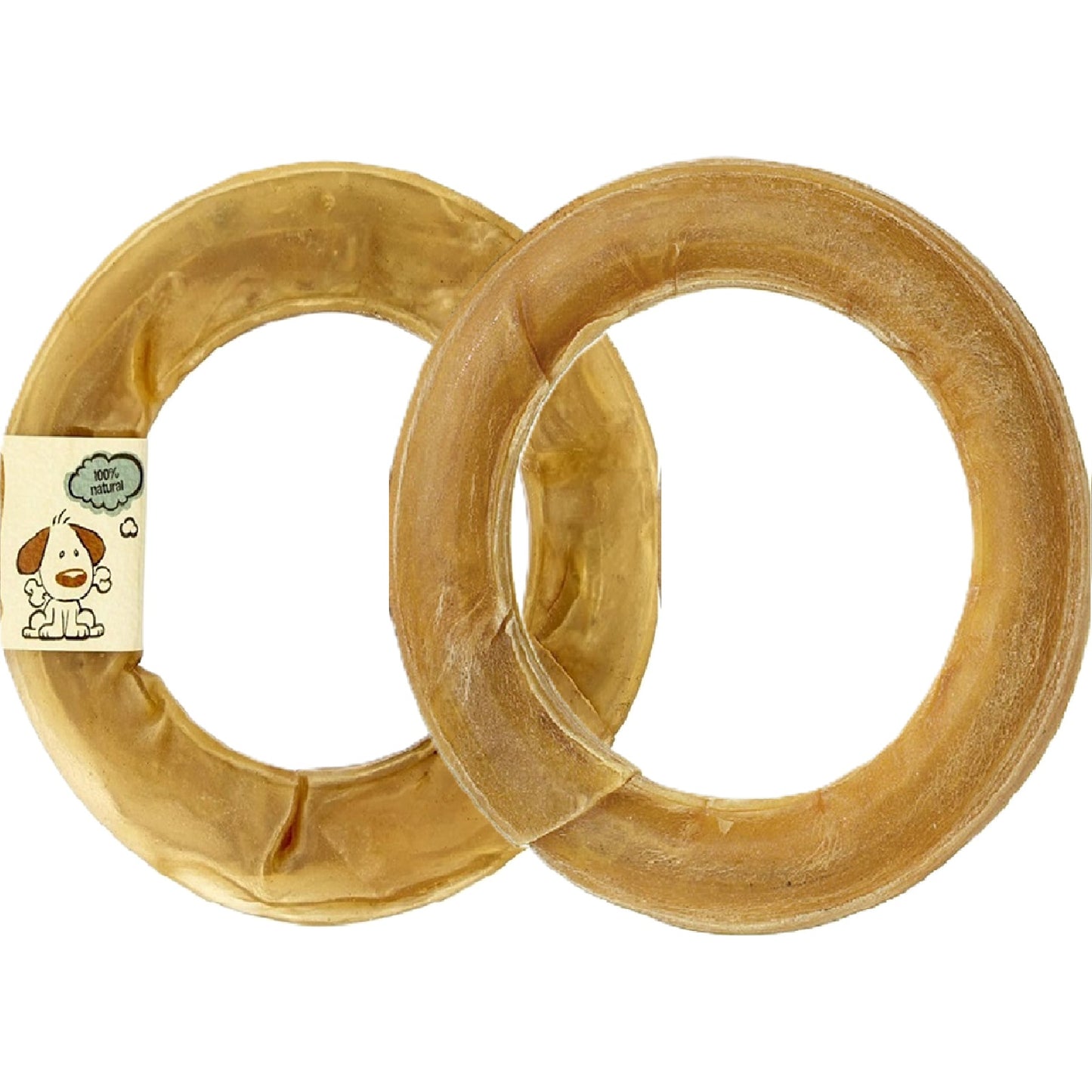 Good Boy - Rawhide Rings (6")