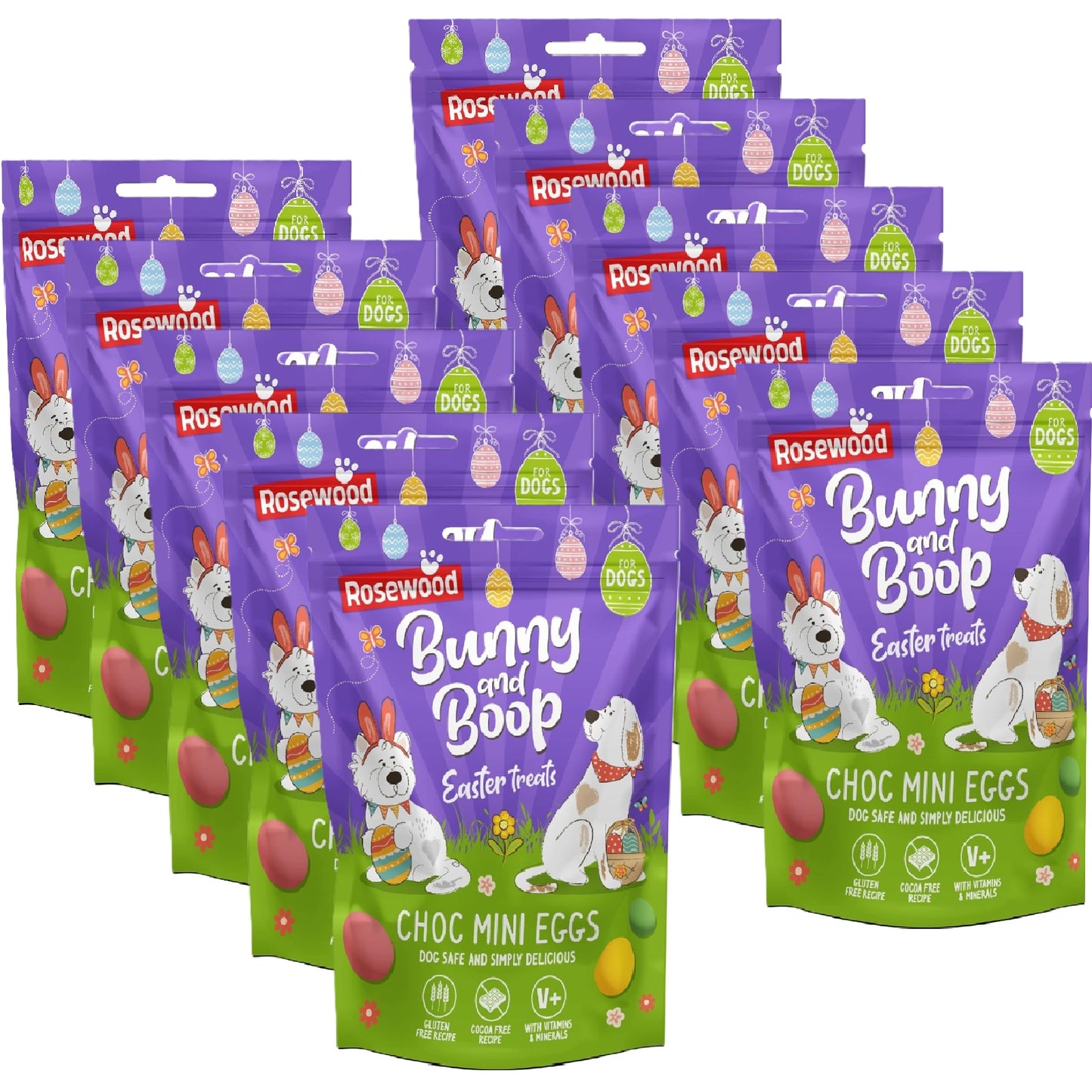 Rosewood - Choc Mini Eggs Dog Easter Treats (150g)