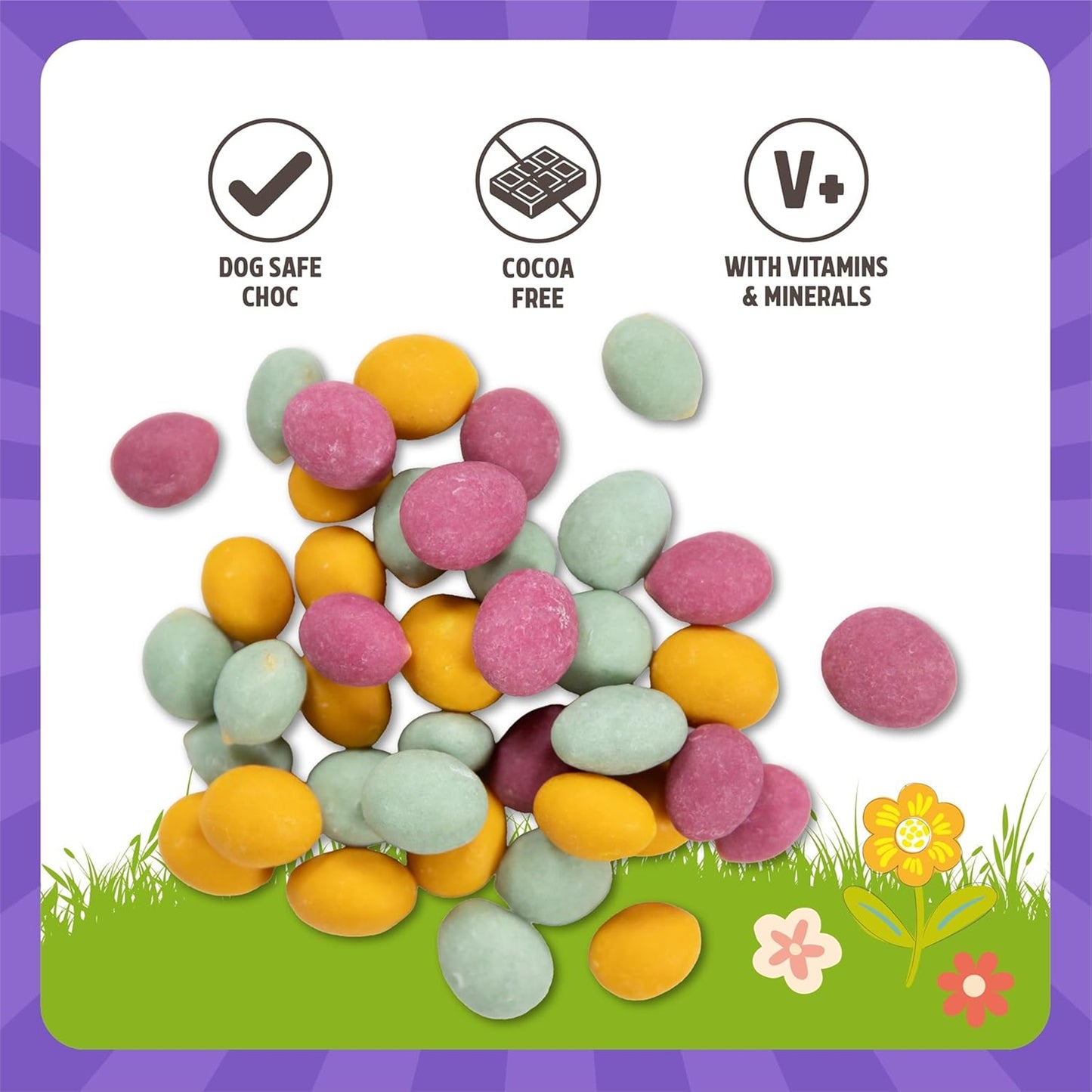 Rosewood - Choc Mini Eggs Dog Easter Treats (150g)