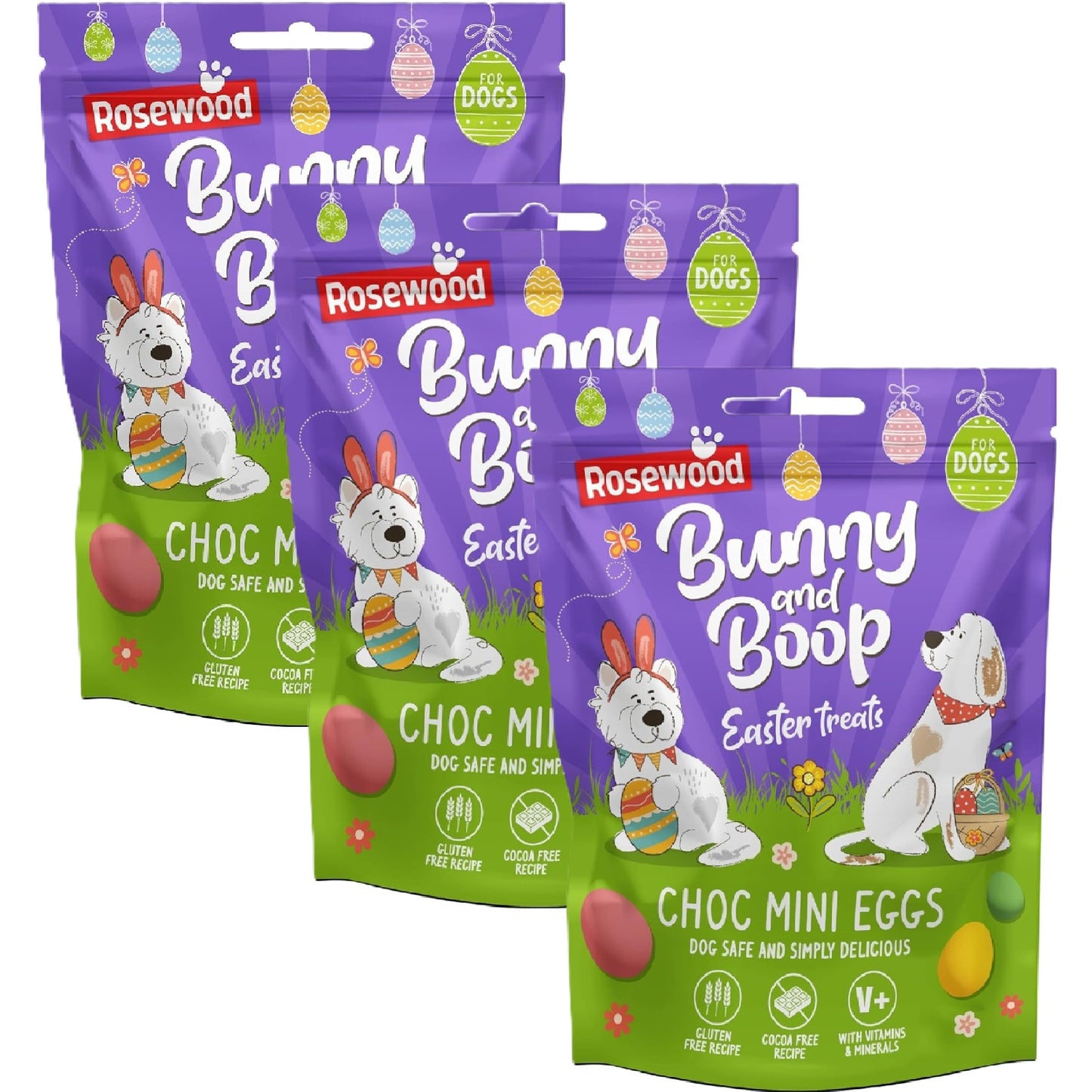 Rosewood - Choc Mini Eggs Dog Easter Treats (150g)