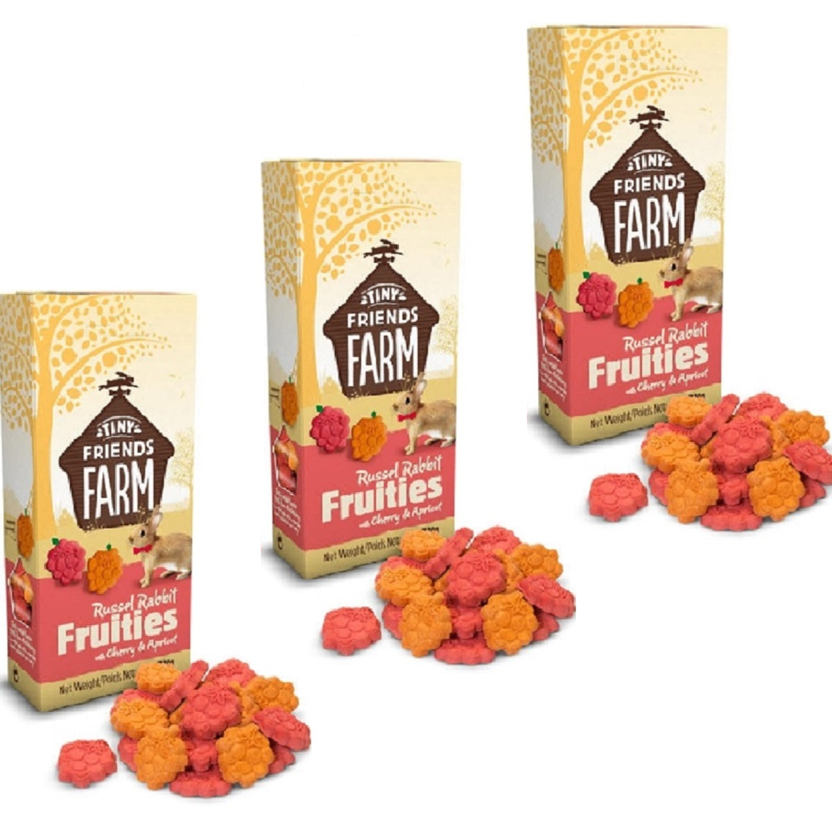 Tiny Friends Farm - Russel Rabbit Fruities (80g)