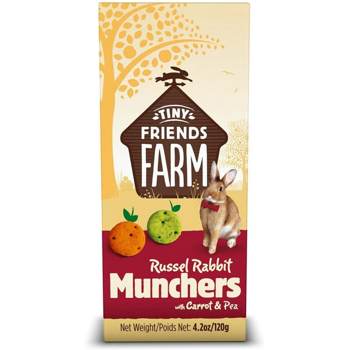 Tiny Friends Farm - Russel Rabbit Munchers (120g)