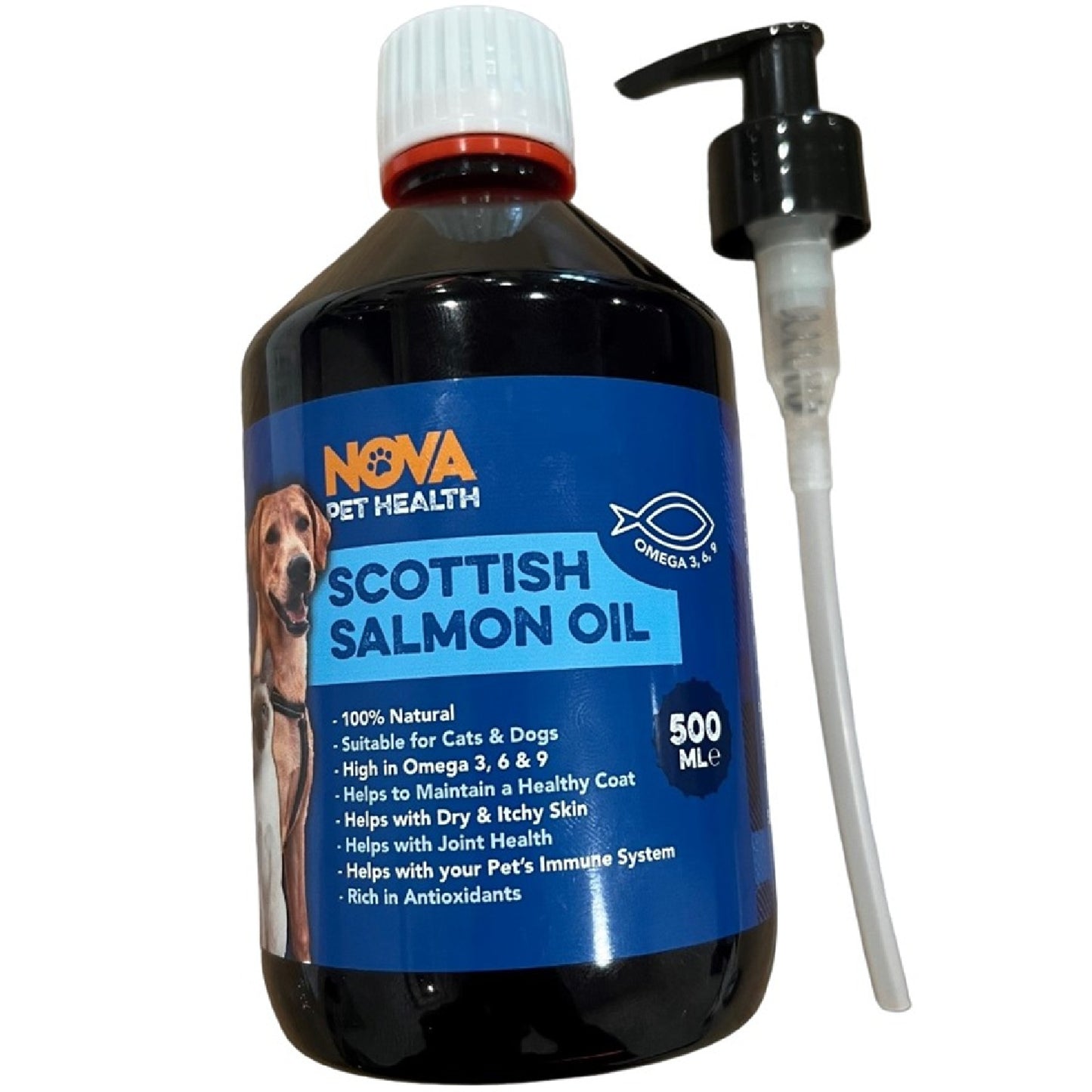 NOVA - Scottish Salmon Oil (500ml)