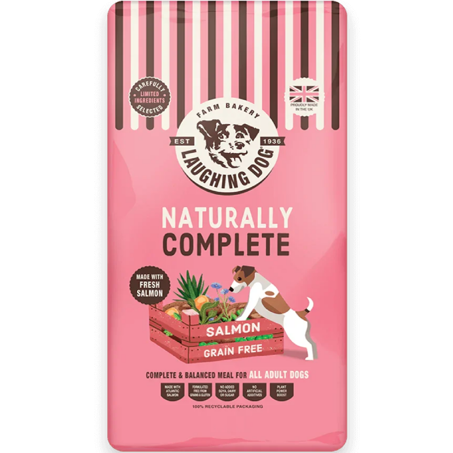 Laughing Dog - Naturally Complete Salmon (Grain Free)