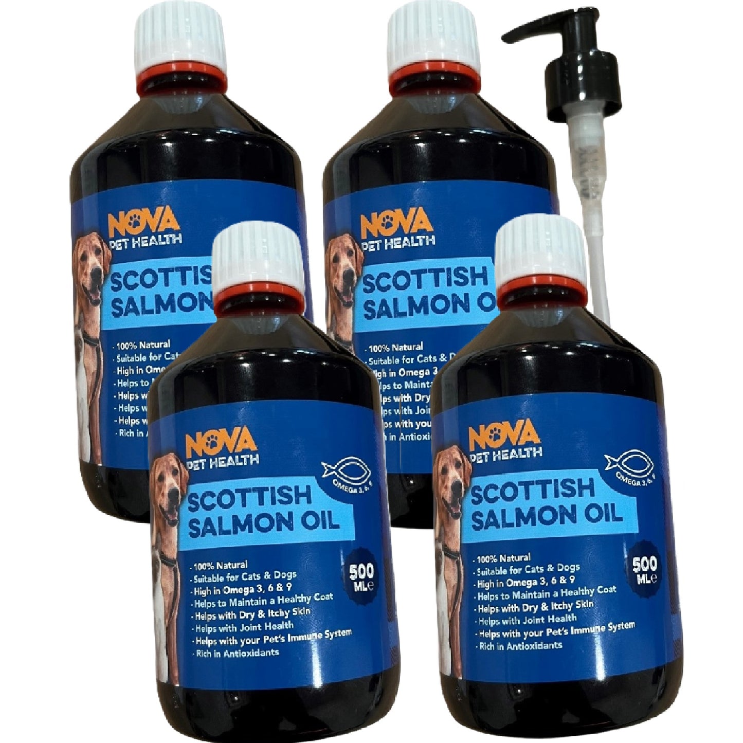 NOVA - Scottish Salmon Oil (500ml)