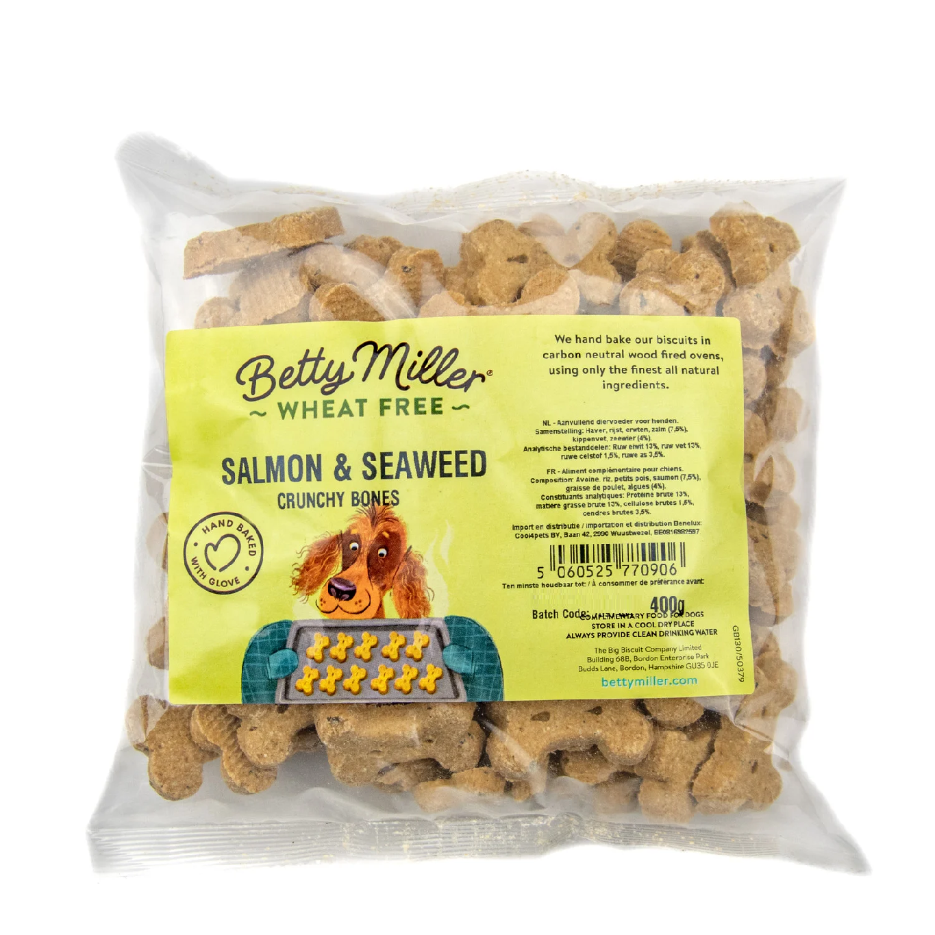 Betty Miller - Salmon & Seaweed (Wheat-Free)