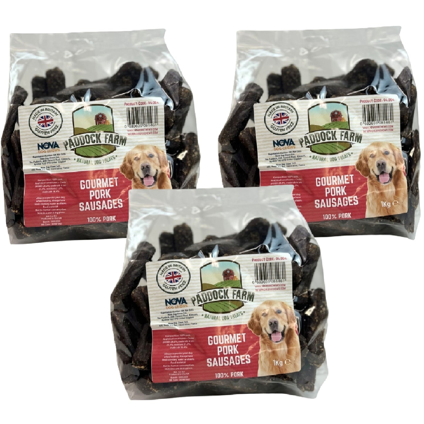 Paddock Farm - Gourmet Pork Sausages