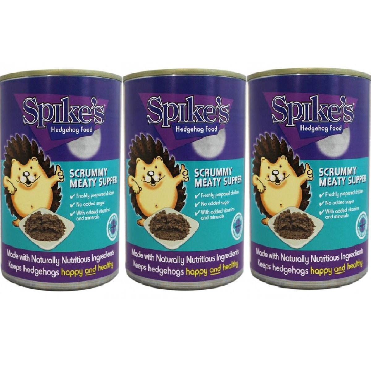 Spikes - Scrummy Meaty Supper Hedgehog Food (395g)