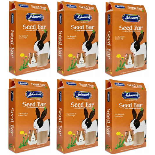 Johnsons - Rabbit & Guinea Pig Seed Bars (6 Packs)