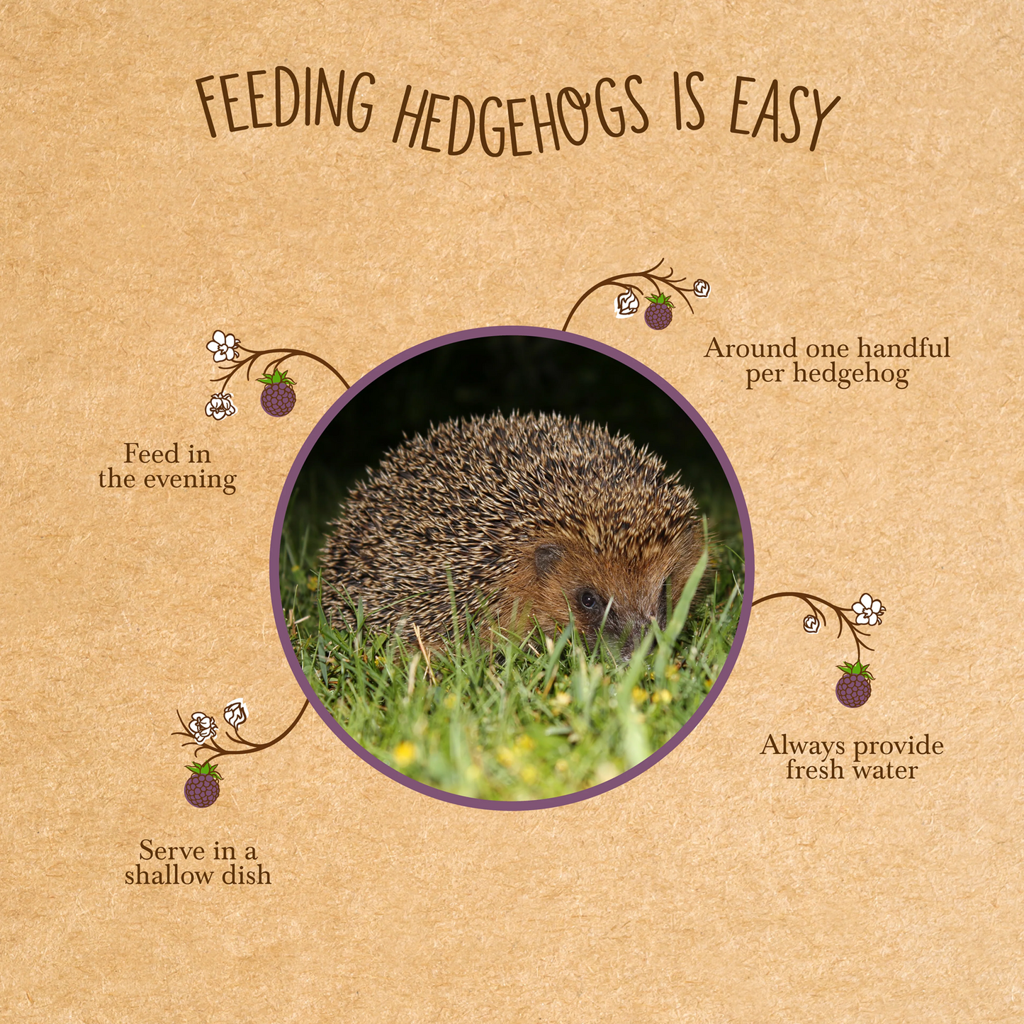 Brambles - Semi-Moist Hedgehog Food