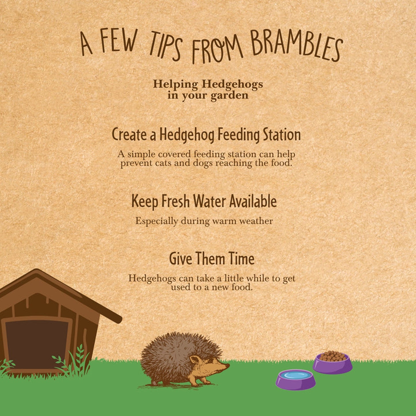 Brambles - Semi-Moist Hedgehog Food