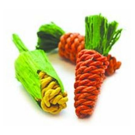 Critters Choice - Sisal Carrots & Corn (3pk)