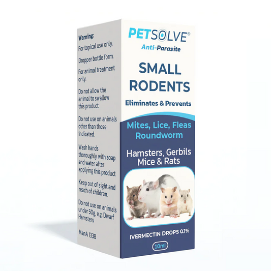 PETSOLVE - Anti-Parasite Small Rodent (10ml)